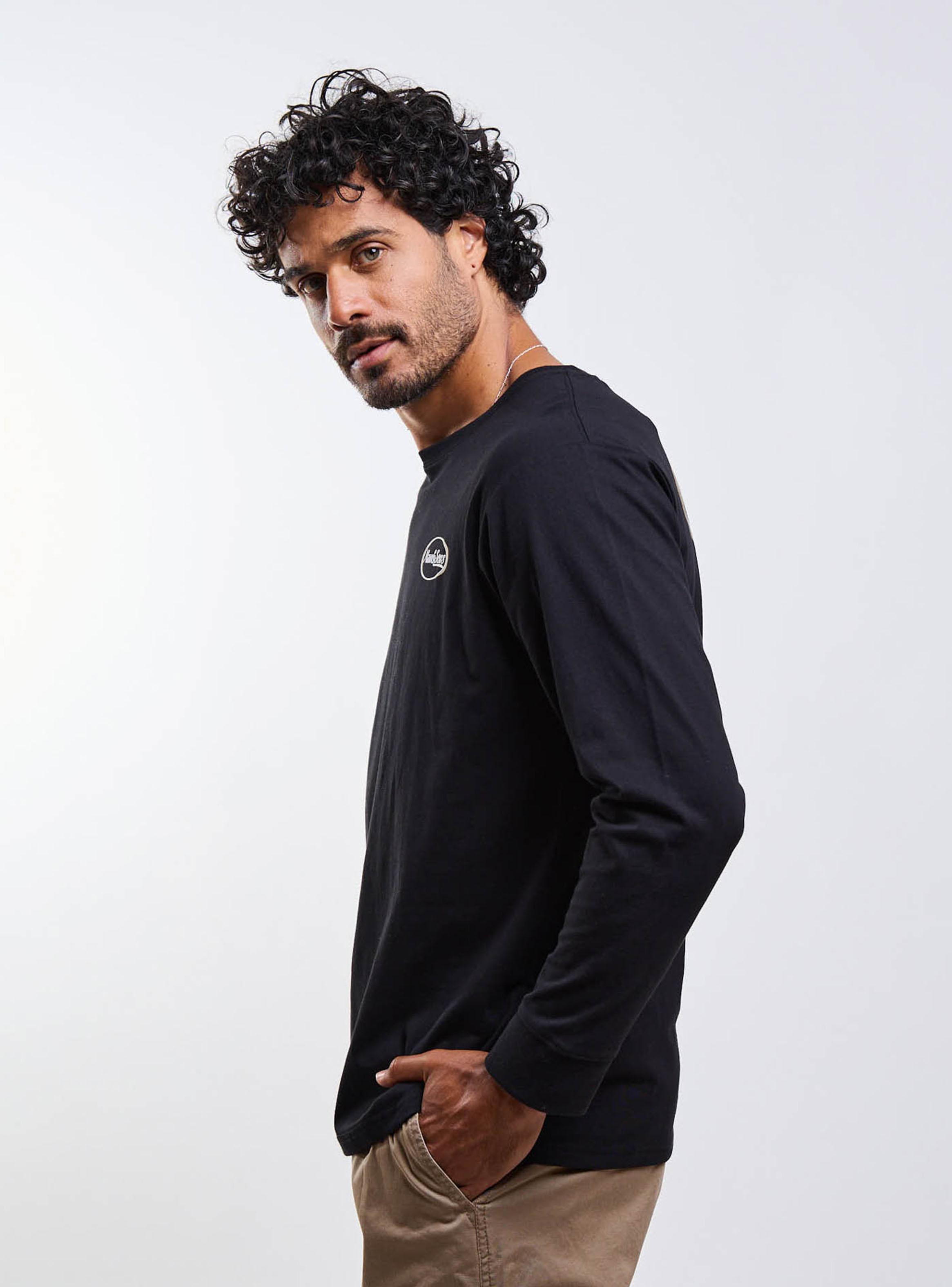 Polera Manga Larga con Logo-3