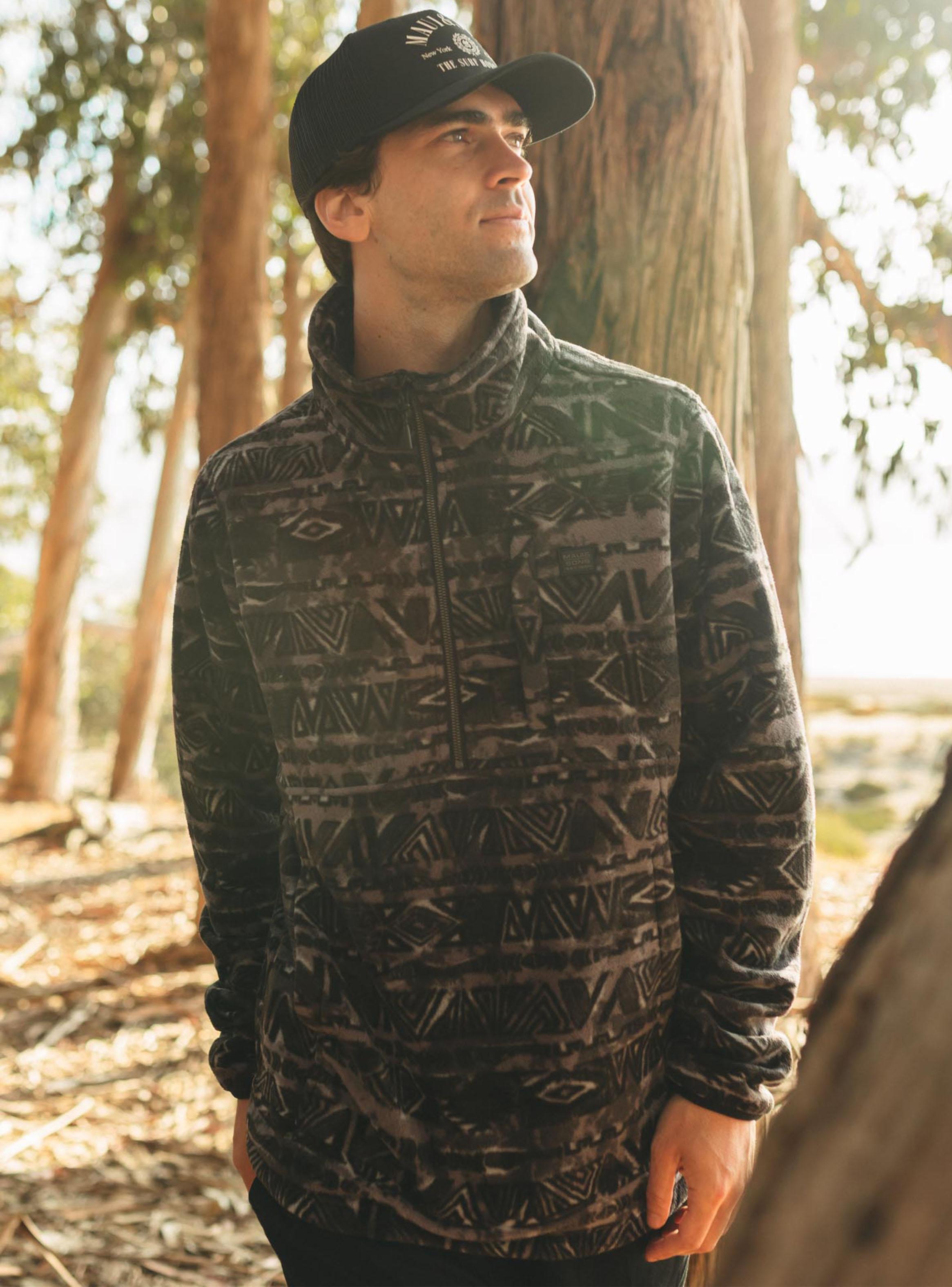 Polerón Micropolar Cuello Alto Estampado-3