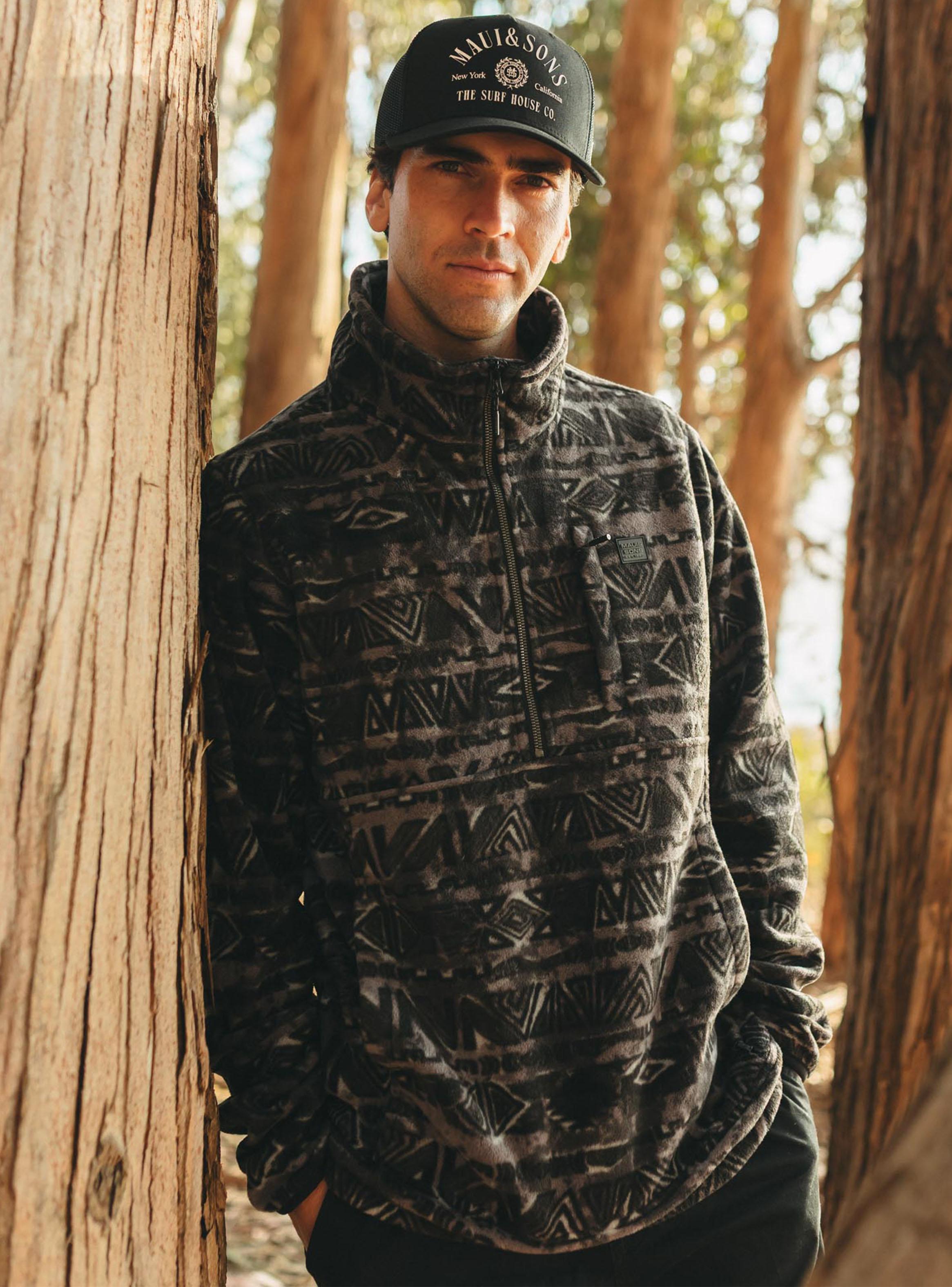 Polerón Micropolar Cuello Alto Estampado-2