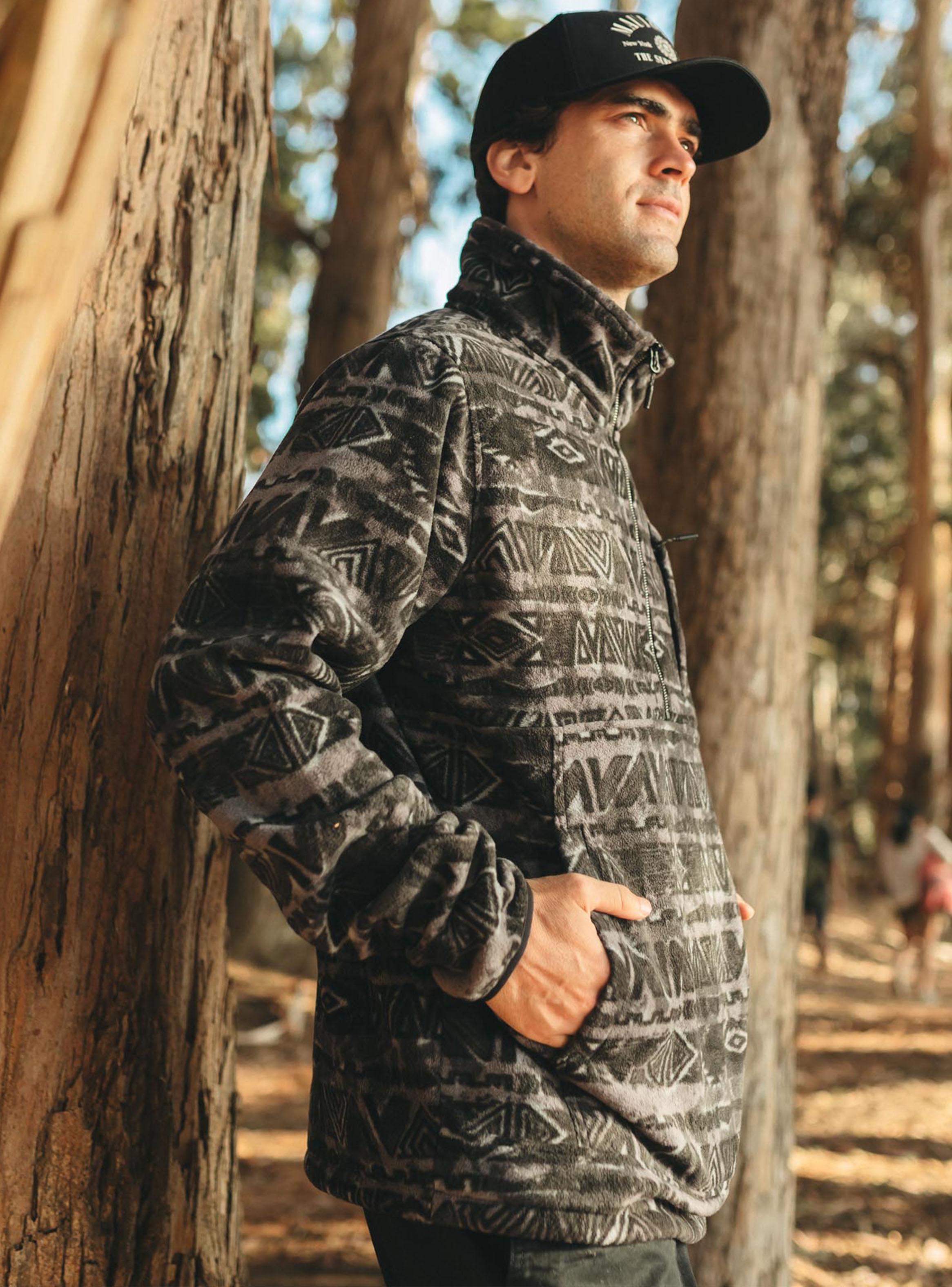 Polerón Micropolar Cuello Alto Estampado-5