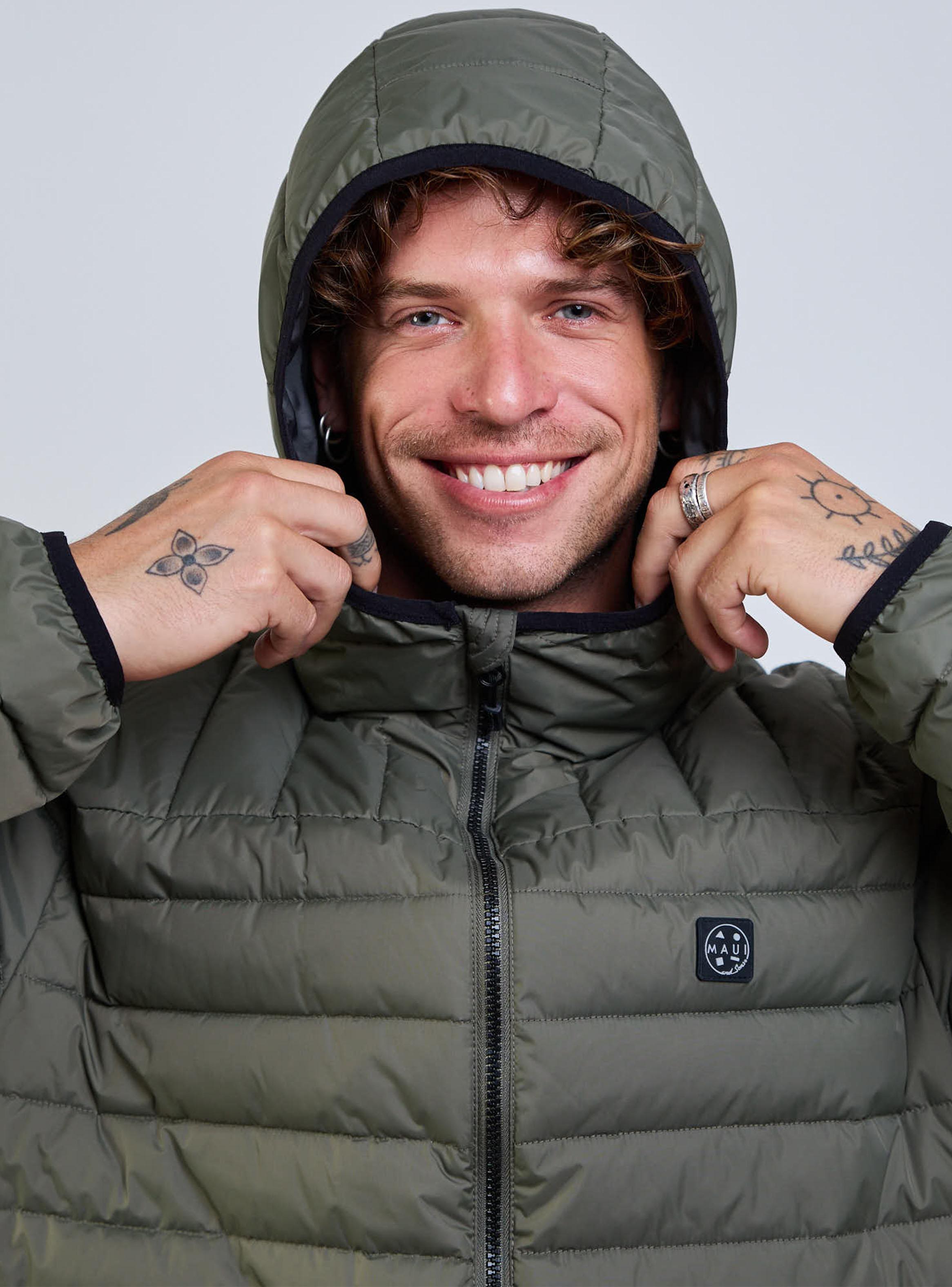 Parka Acolchada Capucha-4