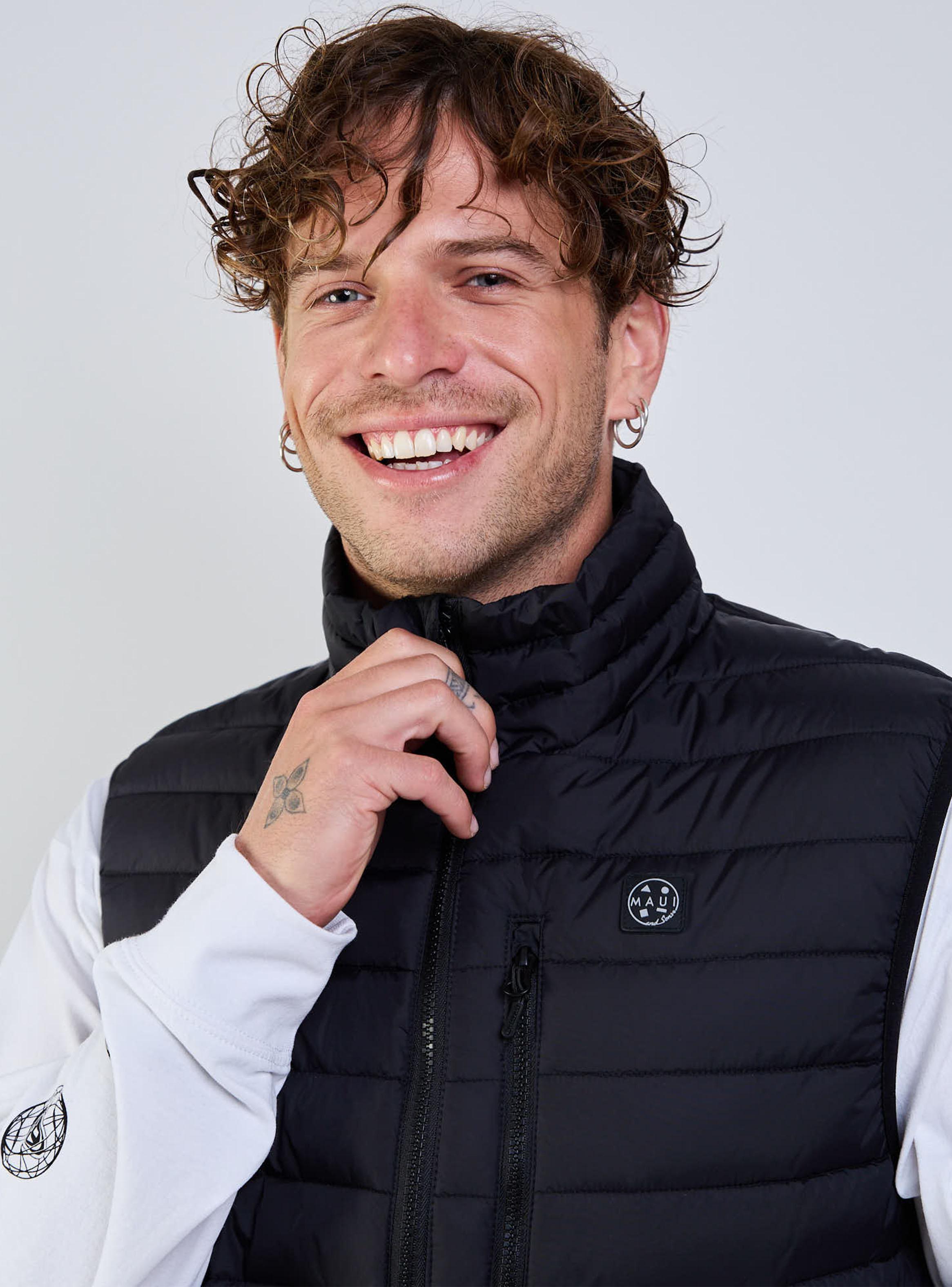 Parka Sin Manga Acolchada-4