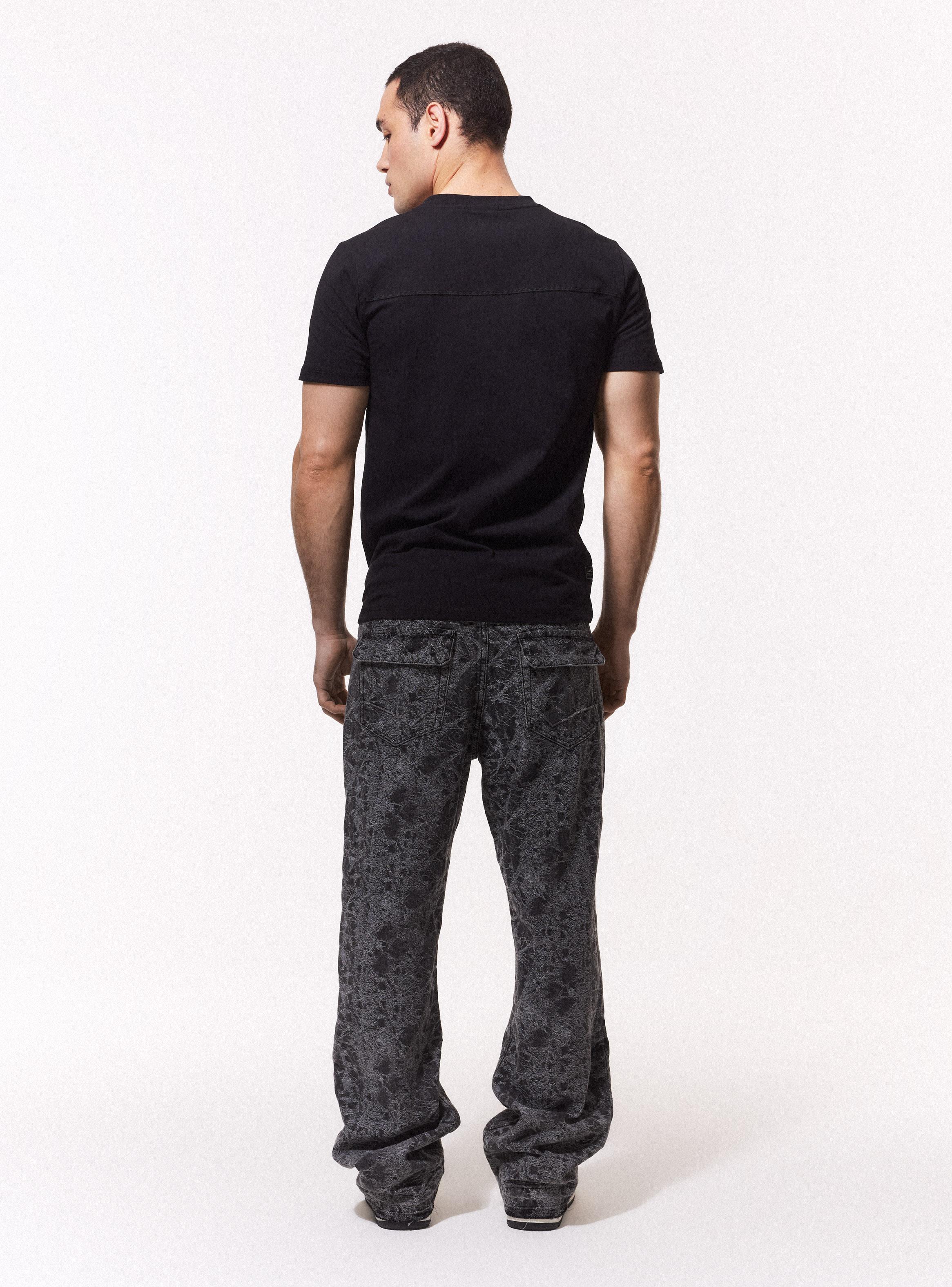 Jeans Relaxed Fit Jacquard-5