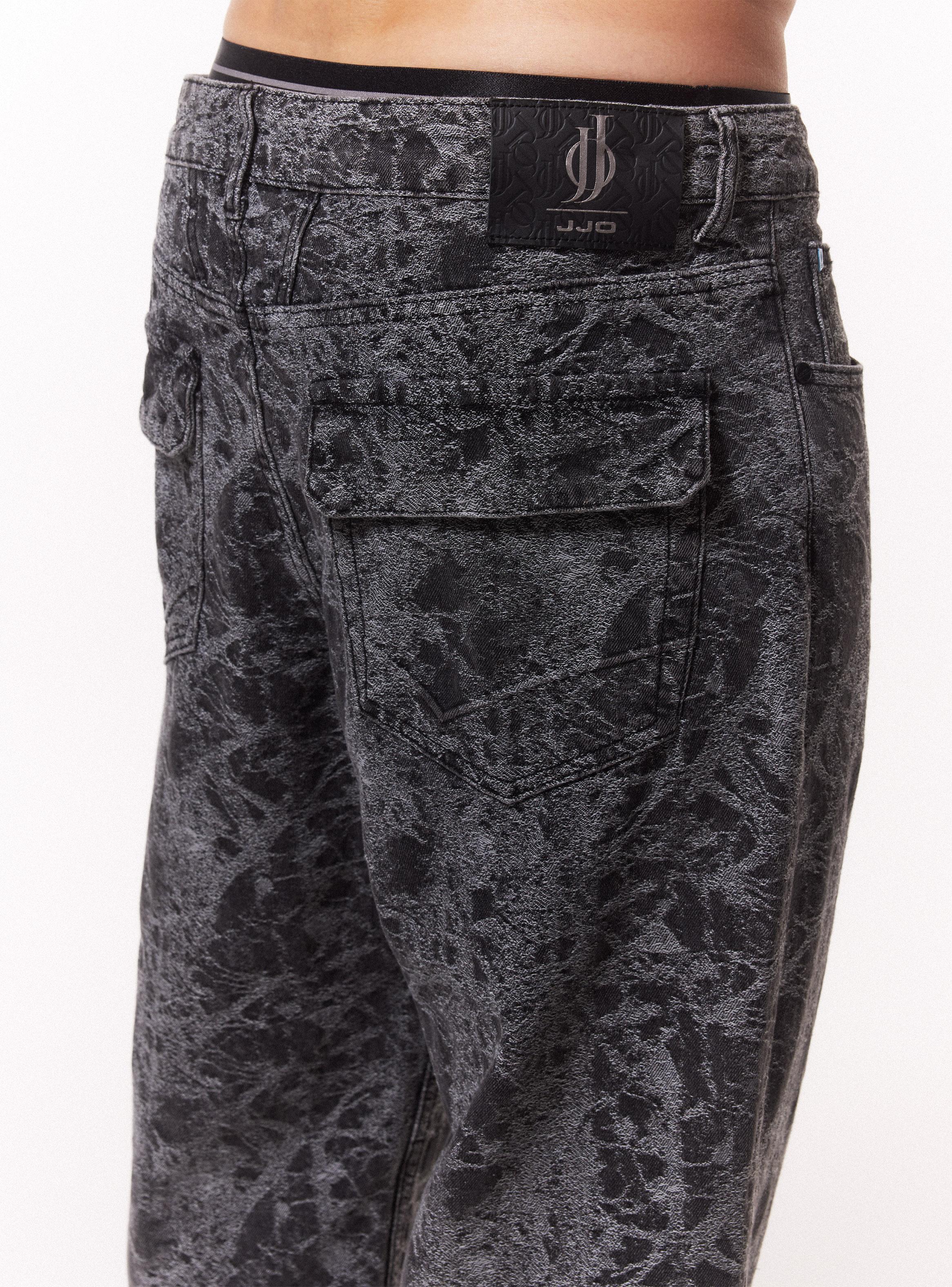 Jeans Relaxed Fit Jacquard-3