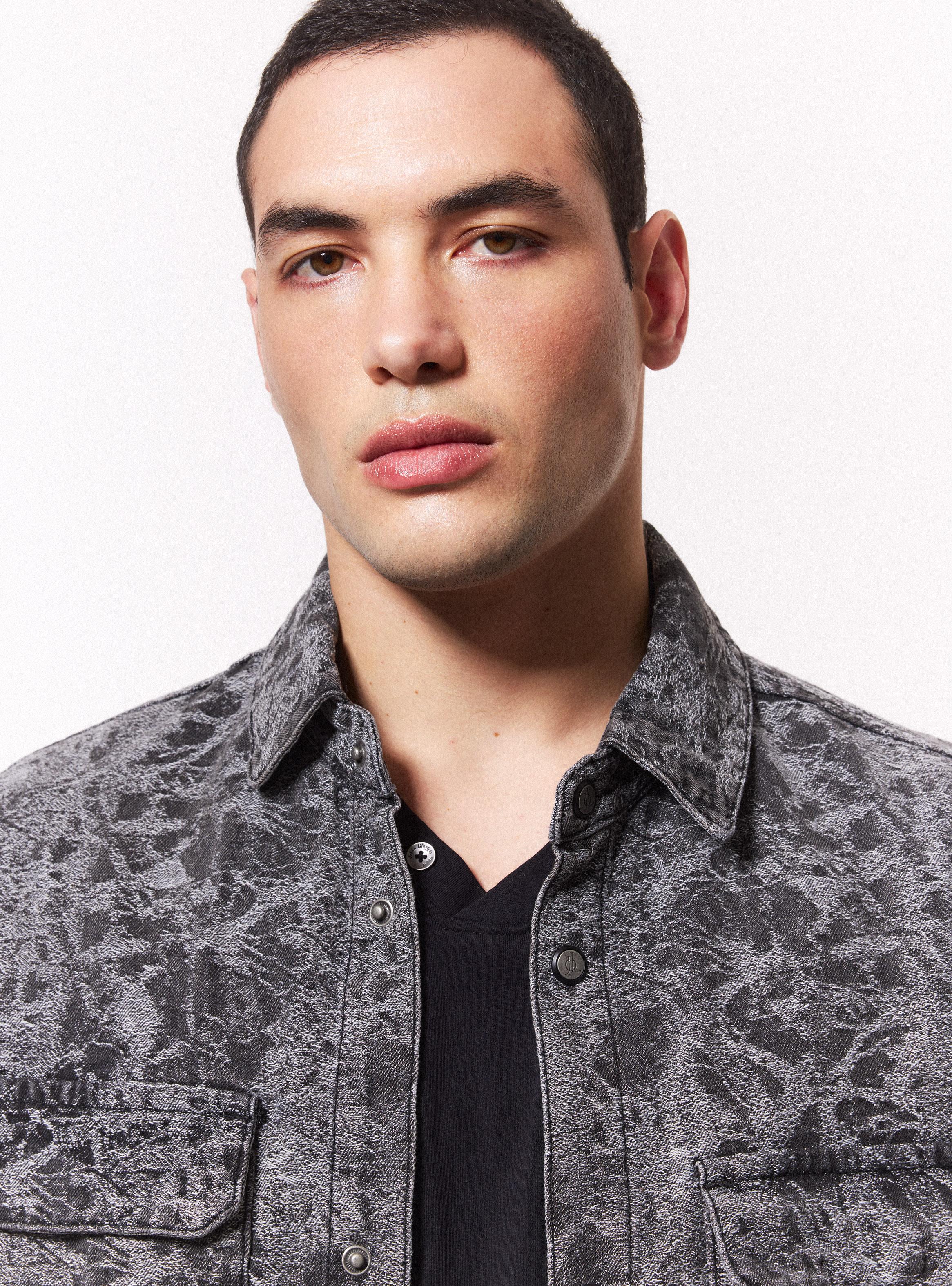 Sobrecamisa Denim Jacquard-2