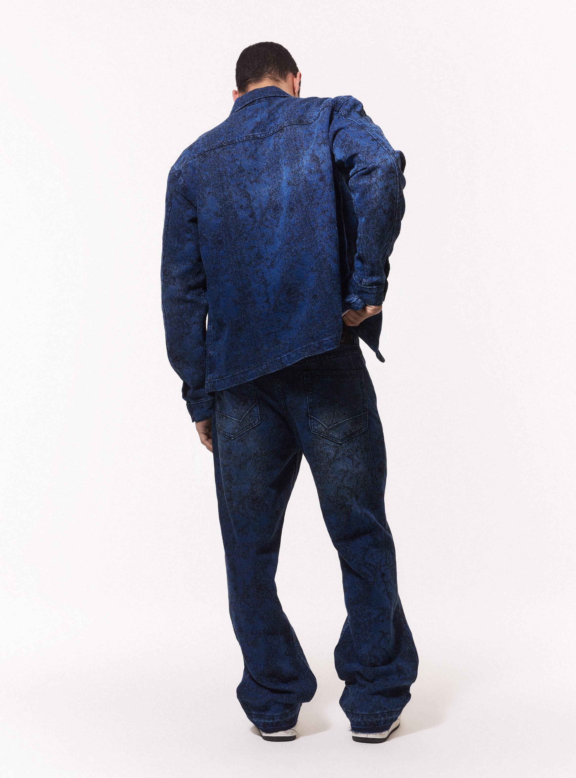 Jeans Relaxed Jacquard-5