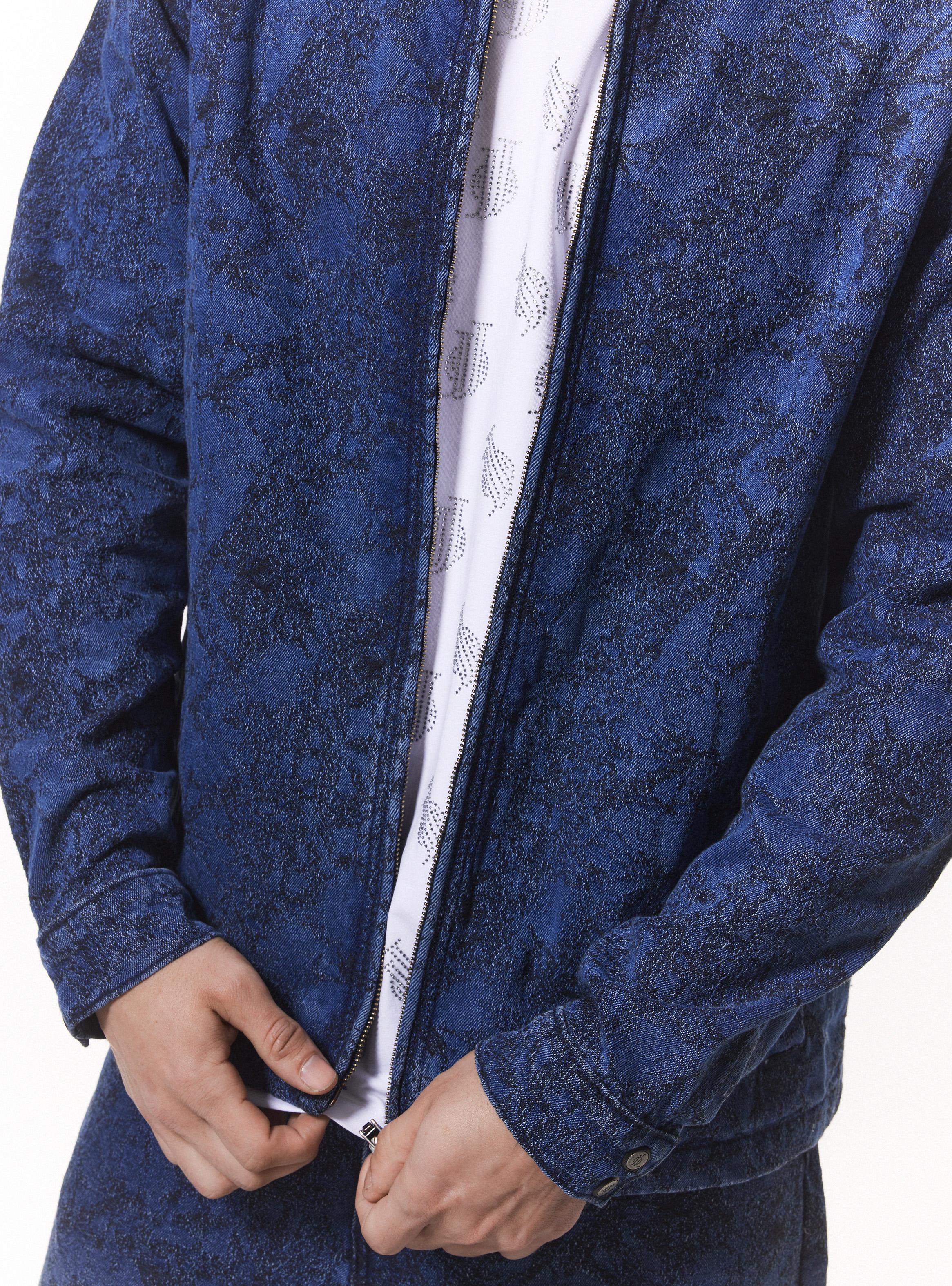 Chaqueta Denim Jacquard Texturado-3