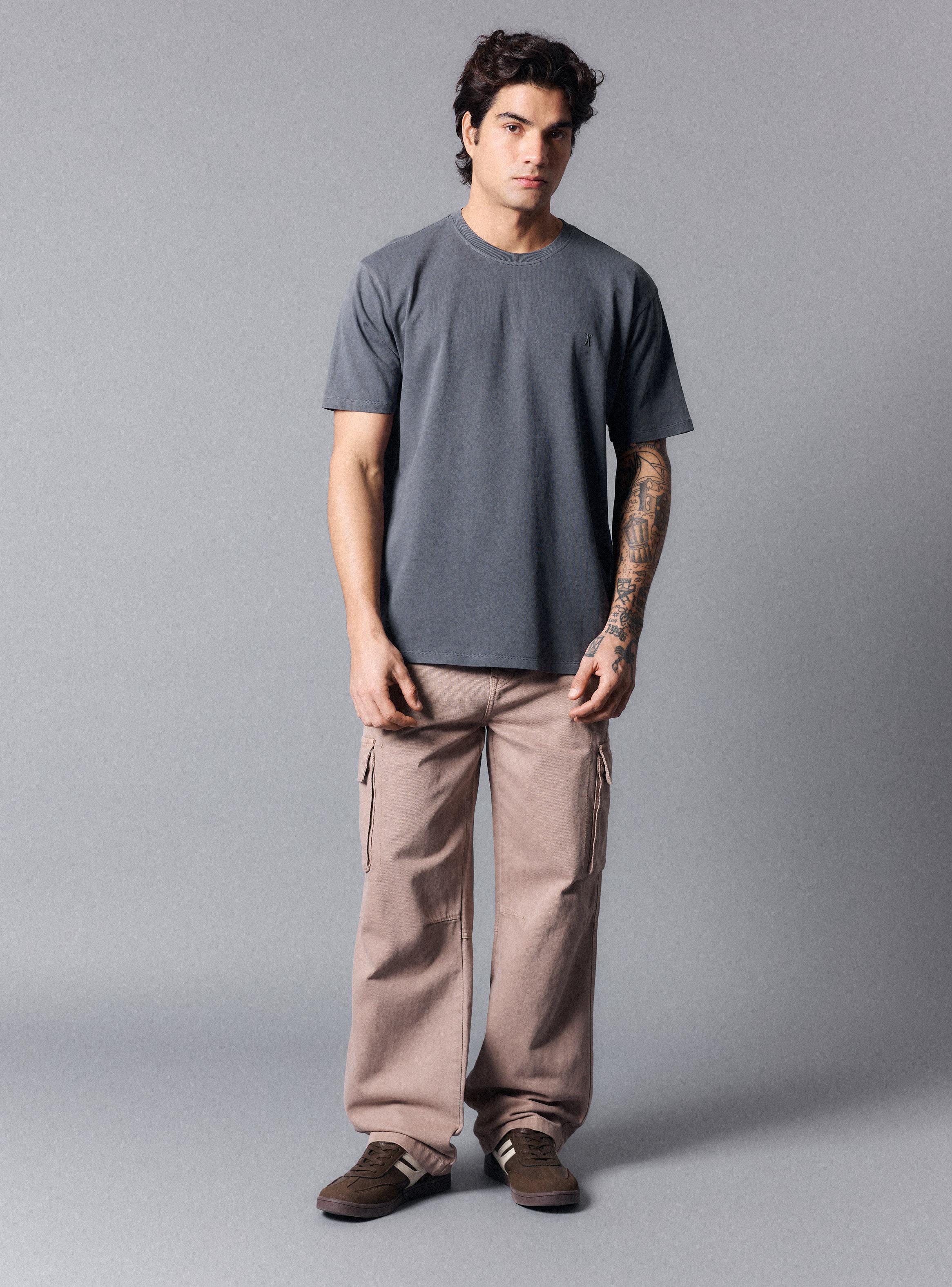 Jeans Cargo Relajado-4