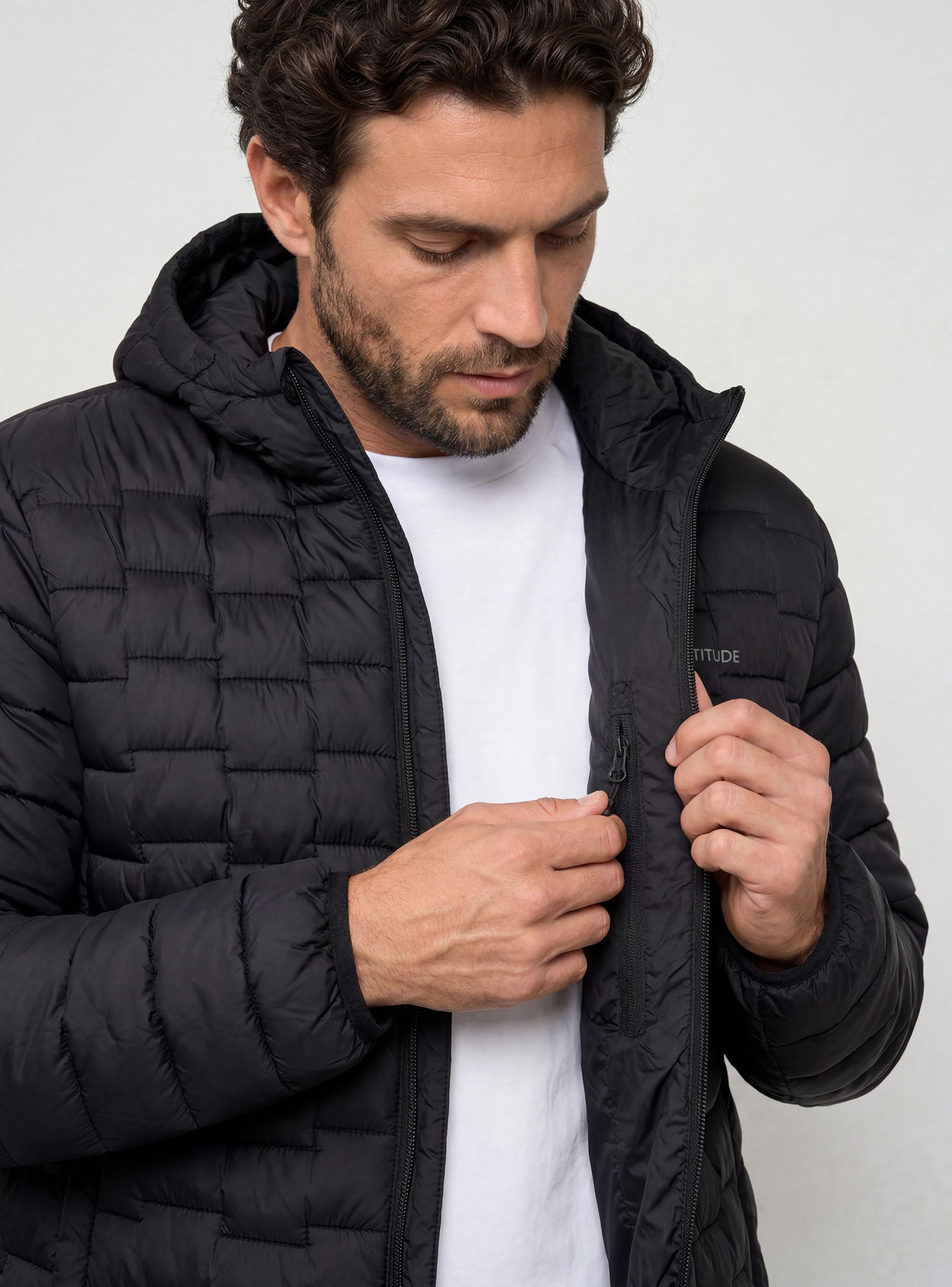 Parka Ligera Acolchada con Capucha-4