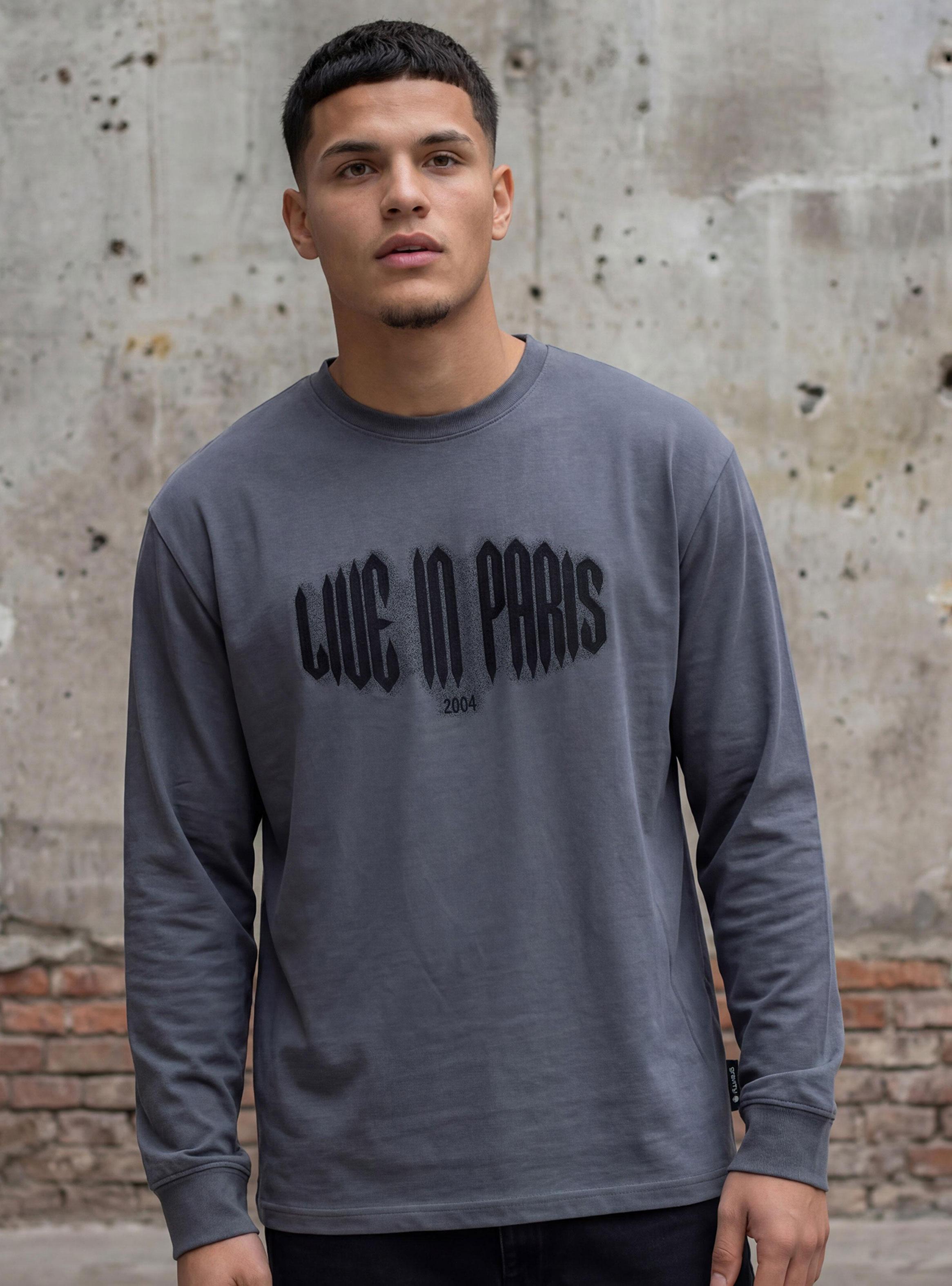 Polera Rock Live Regular Manga Larga-0