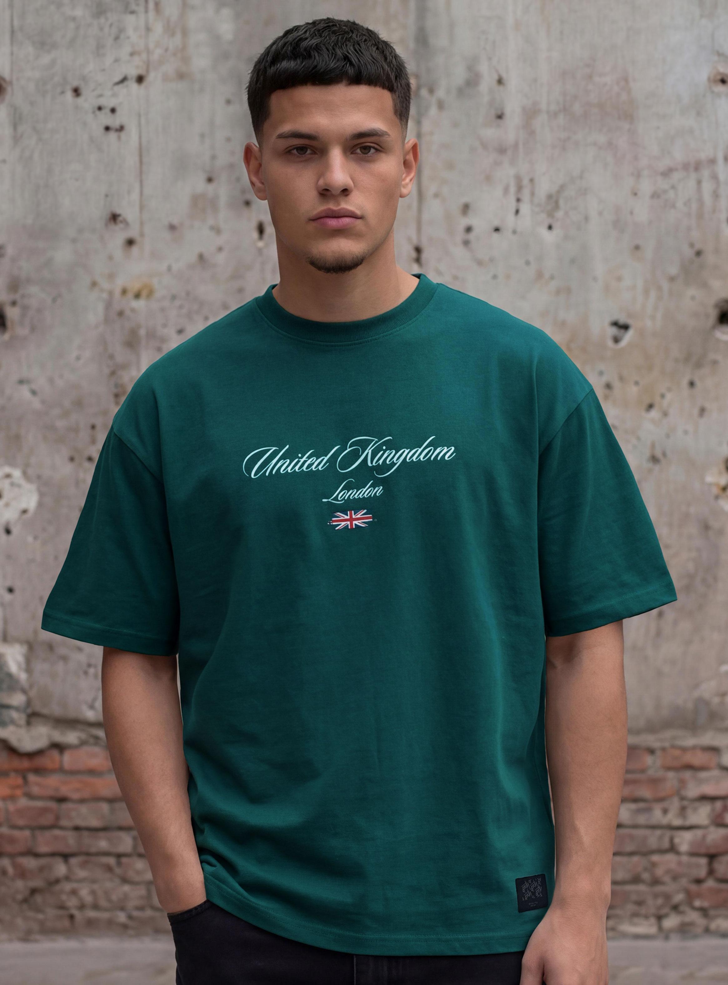 Polera Oversize United Kingdom Strass-0