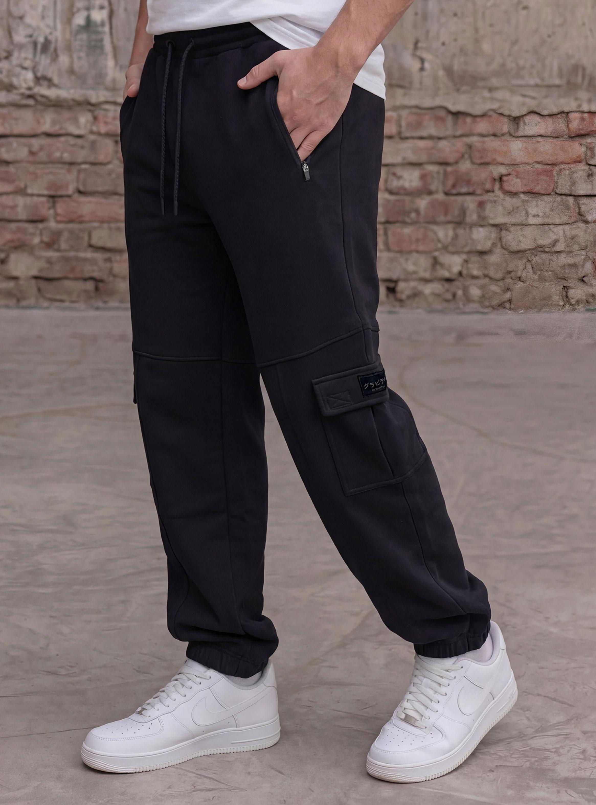 Pantalón de Buzo Jogger Cargo Fleece-2