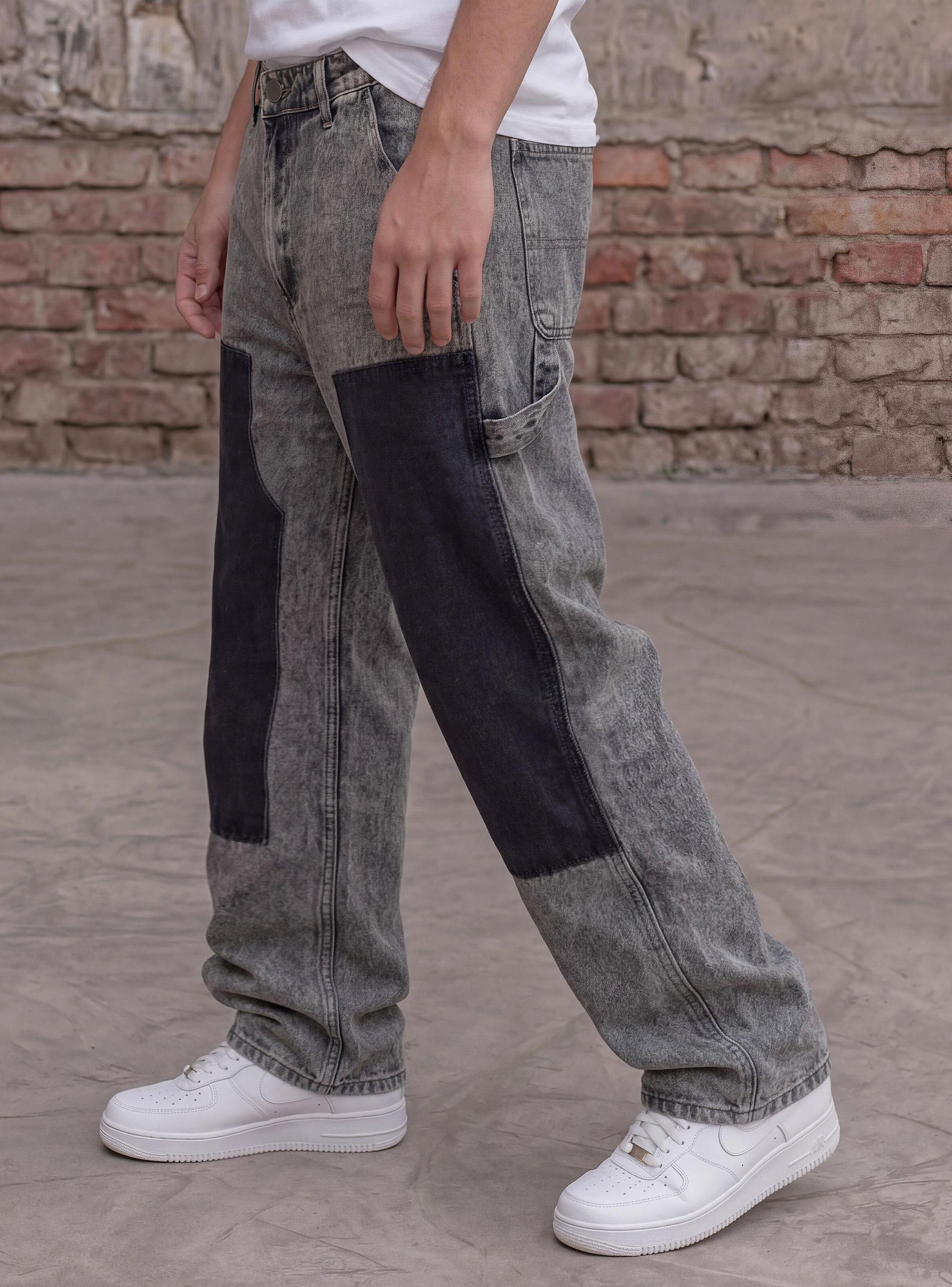 Pantalón Denim Carpintero Lavado-2