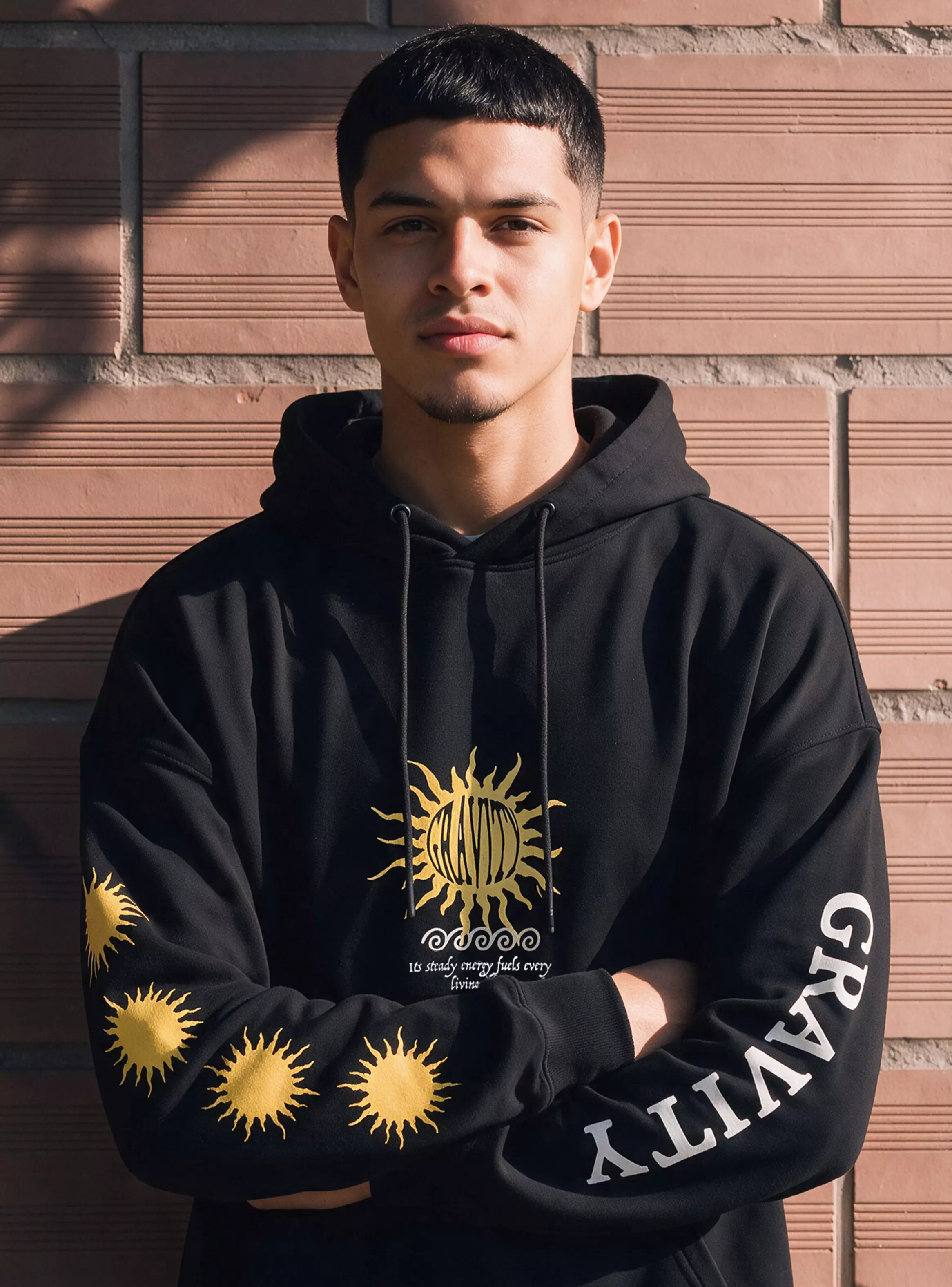 Polerón Oversize Sun Print-3