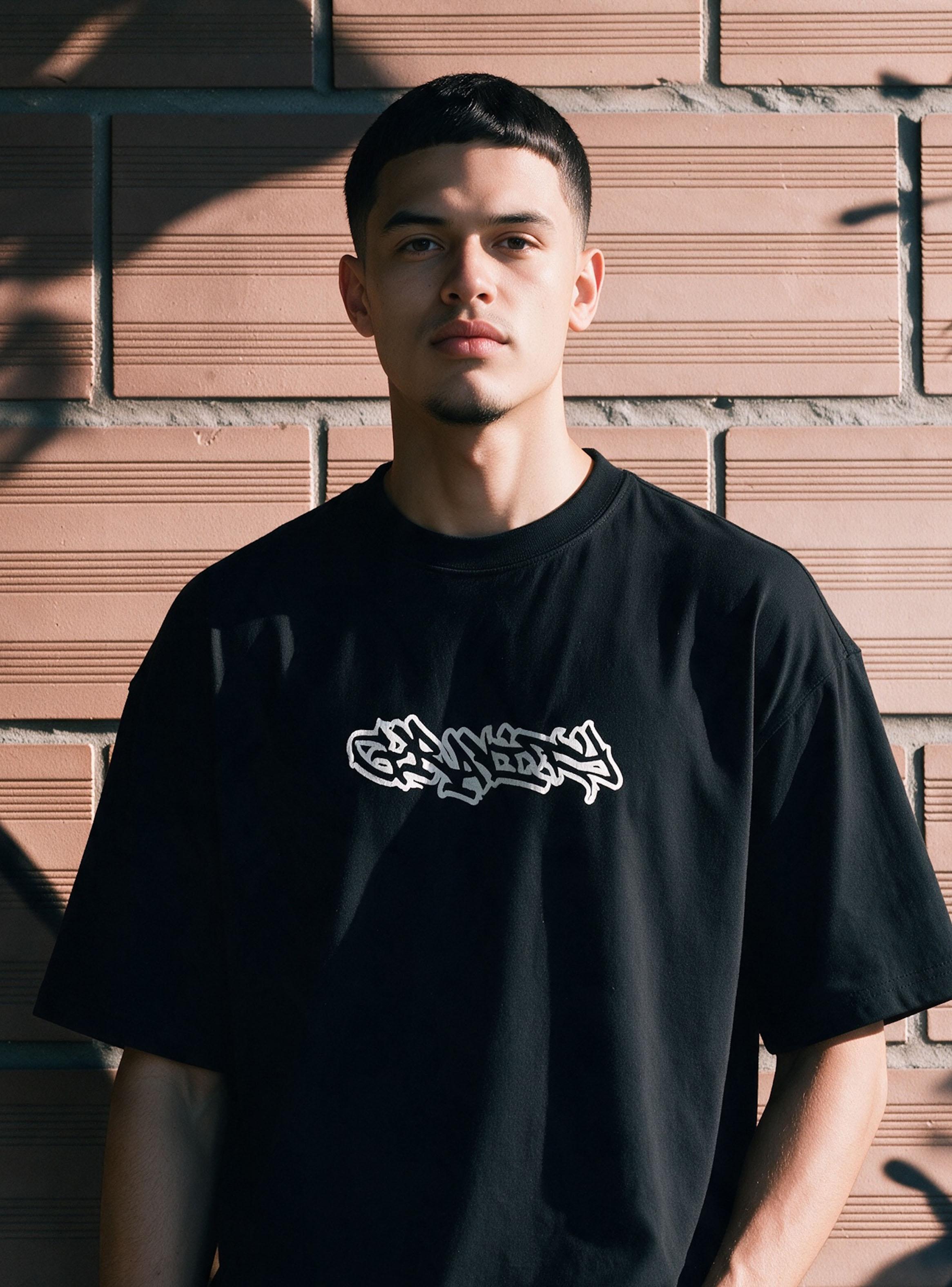 Polera Regular Graff Stop Sign-3