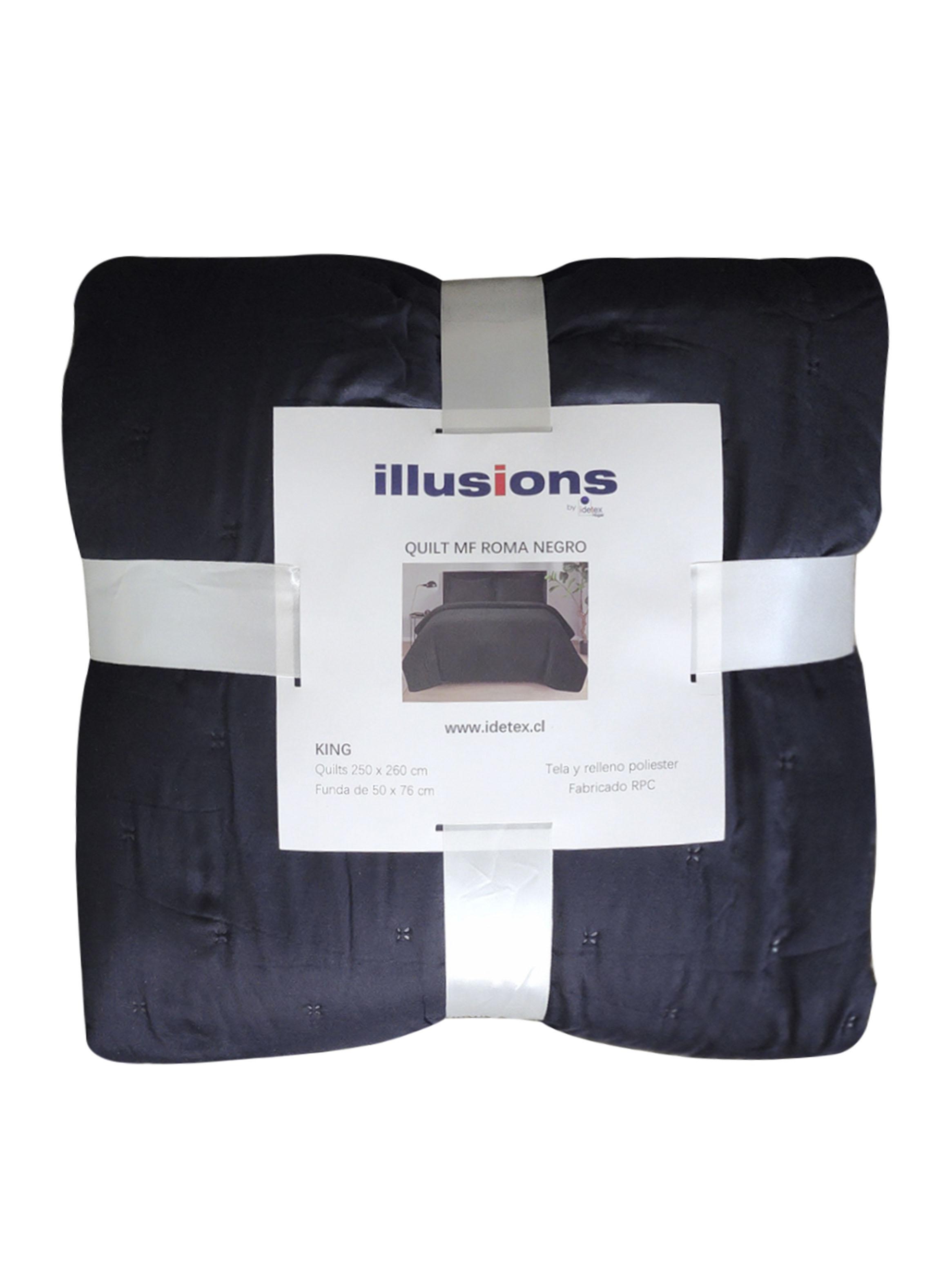 Quilt Mf Roma King Negro-2