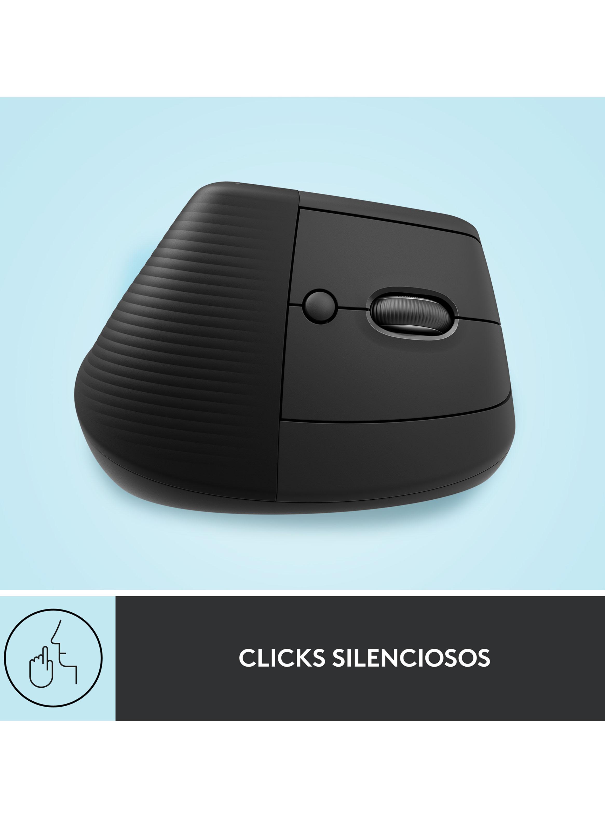 Mouse Ergonómico Inalámbrico Vertical Lift Grafito-5