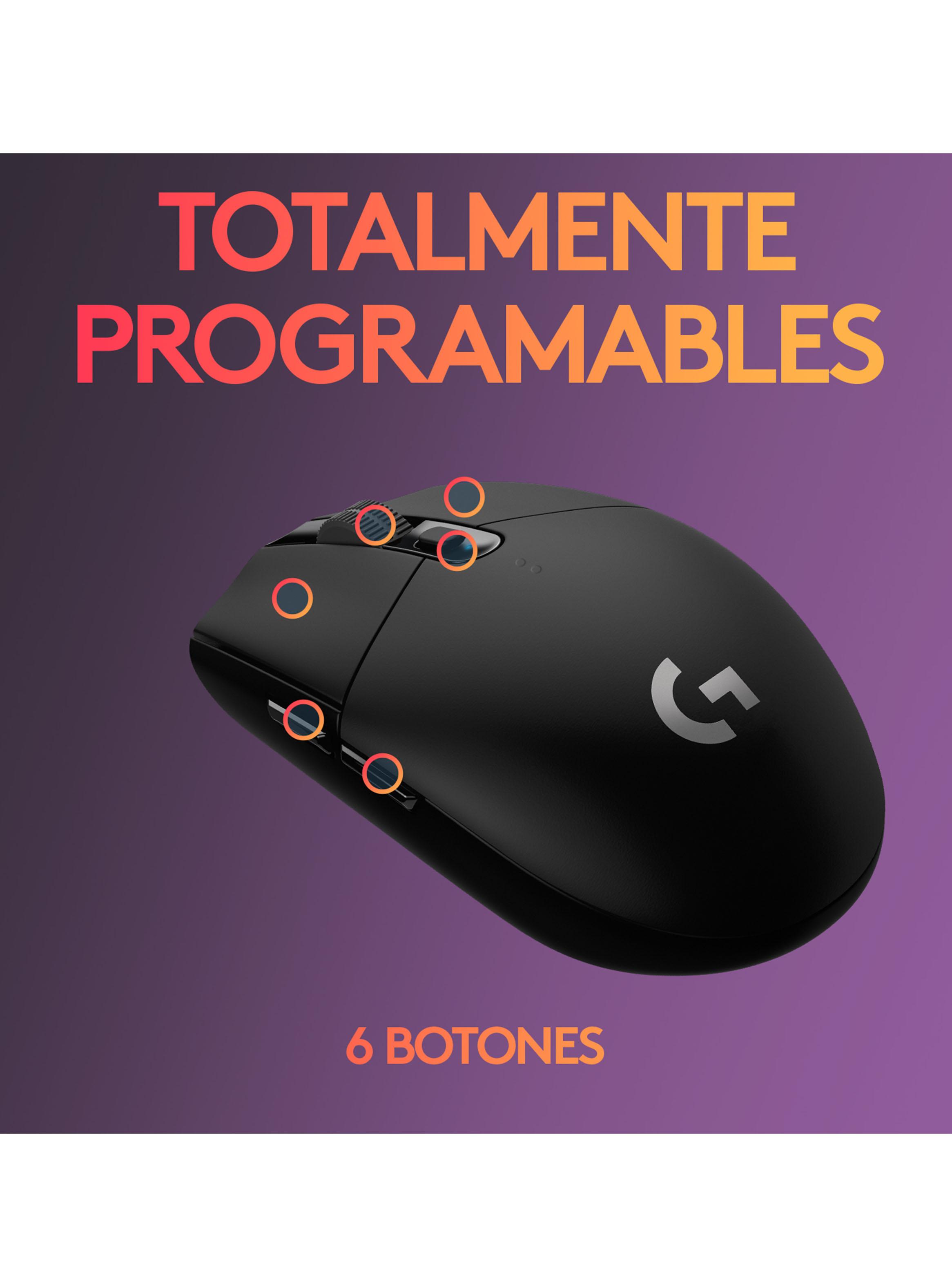 Mouse Gamer Inalámbrico G305 Lightspeed Negro-4