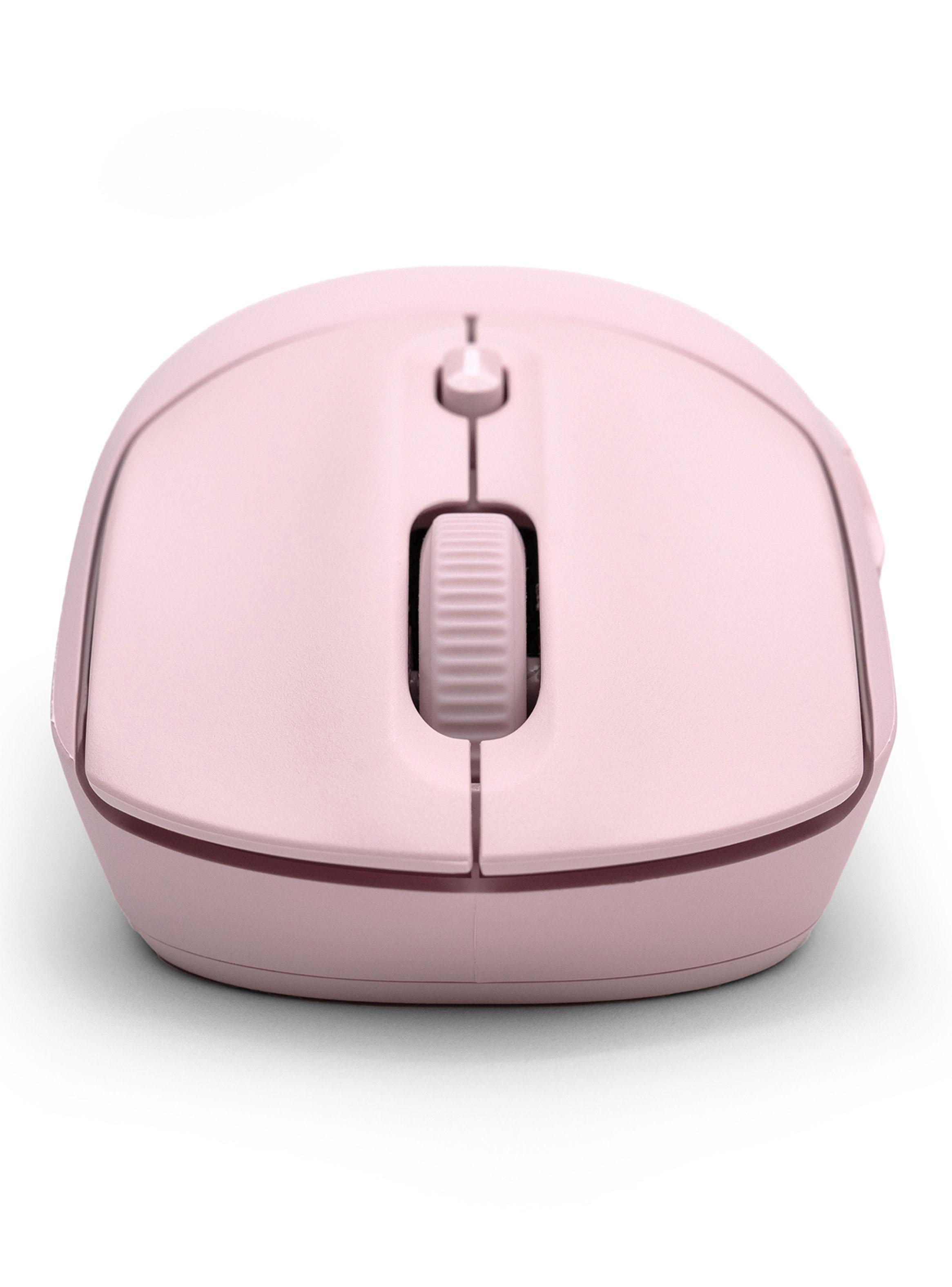 Mouse Inalámbrico HP 400 Quiet Rosado-5