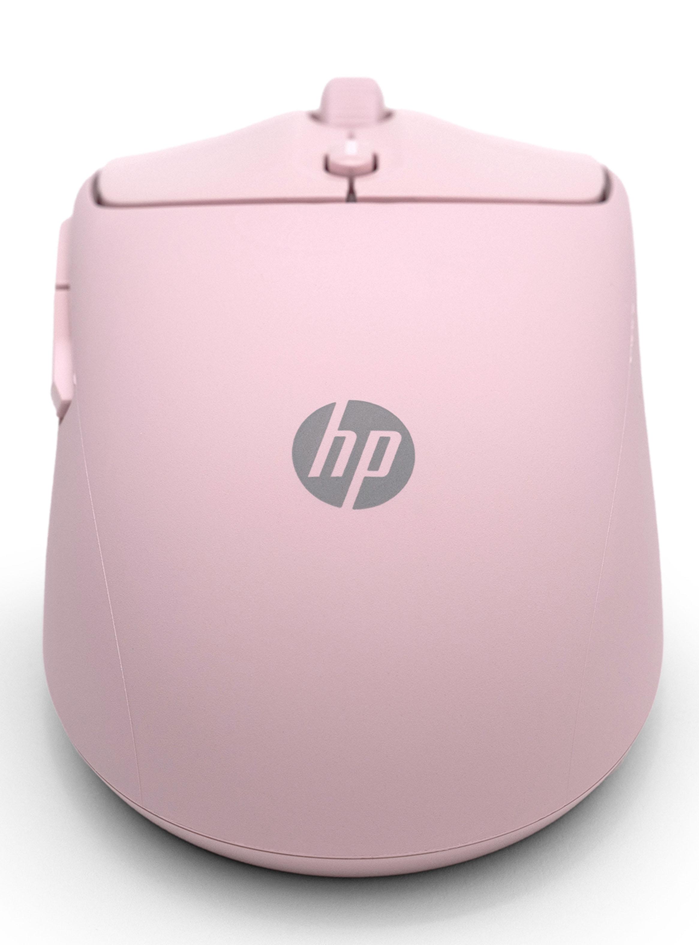 Mouse Inalámbrico HP 400 Quiet Rosado-2