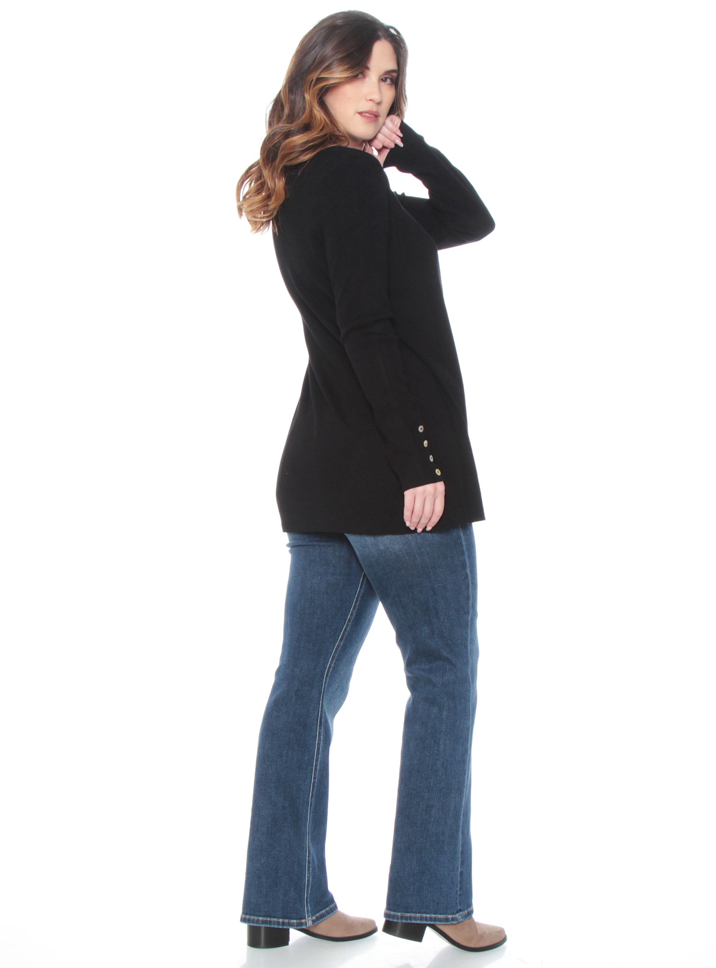 Chaleco con Detalle Botones en las Mangas-4