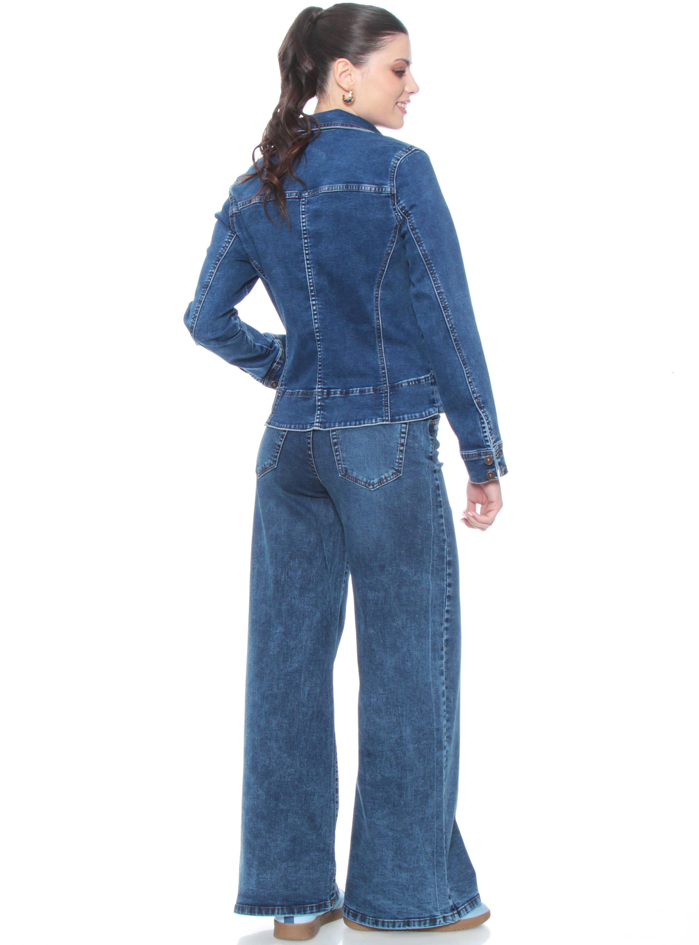 Chaqueta Manga Larga Denim-4