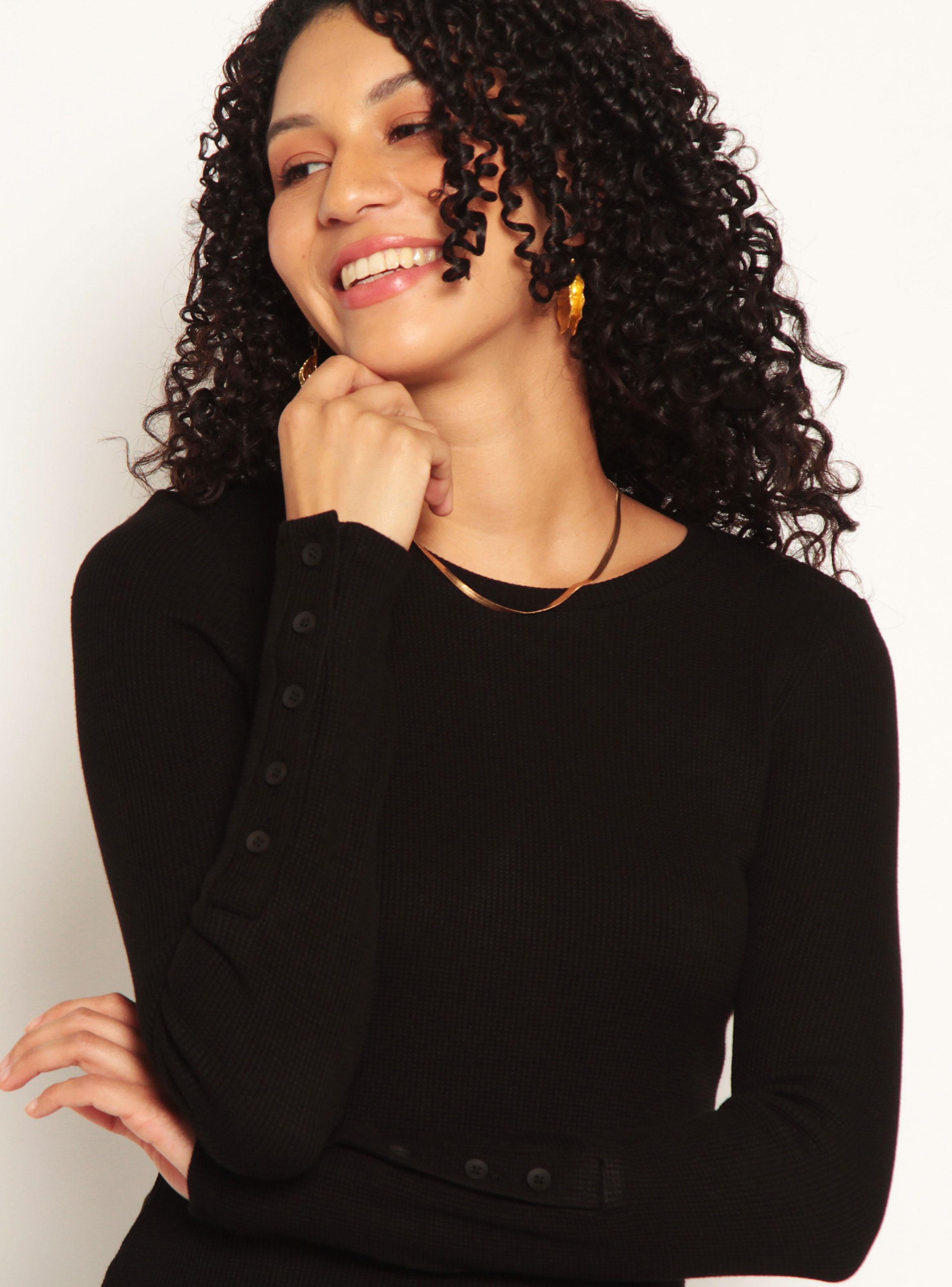 Polera Manga Larga Escote Redondo-2