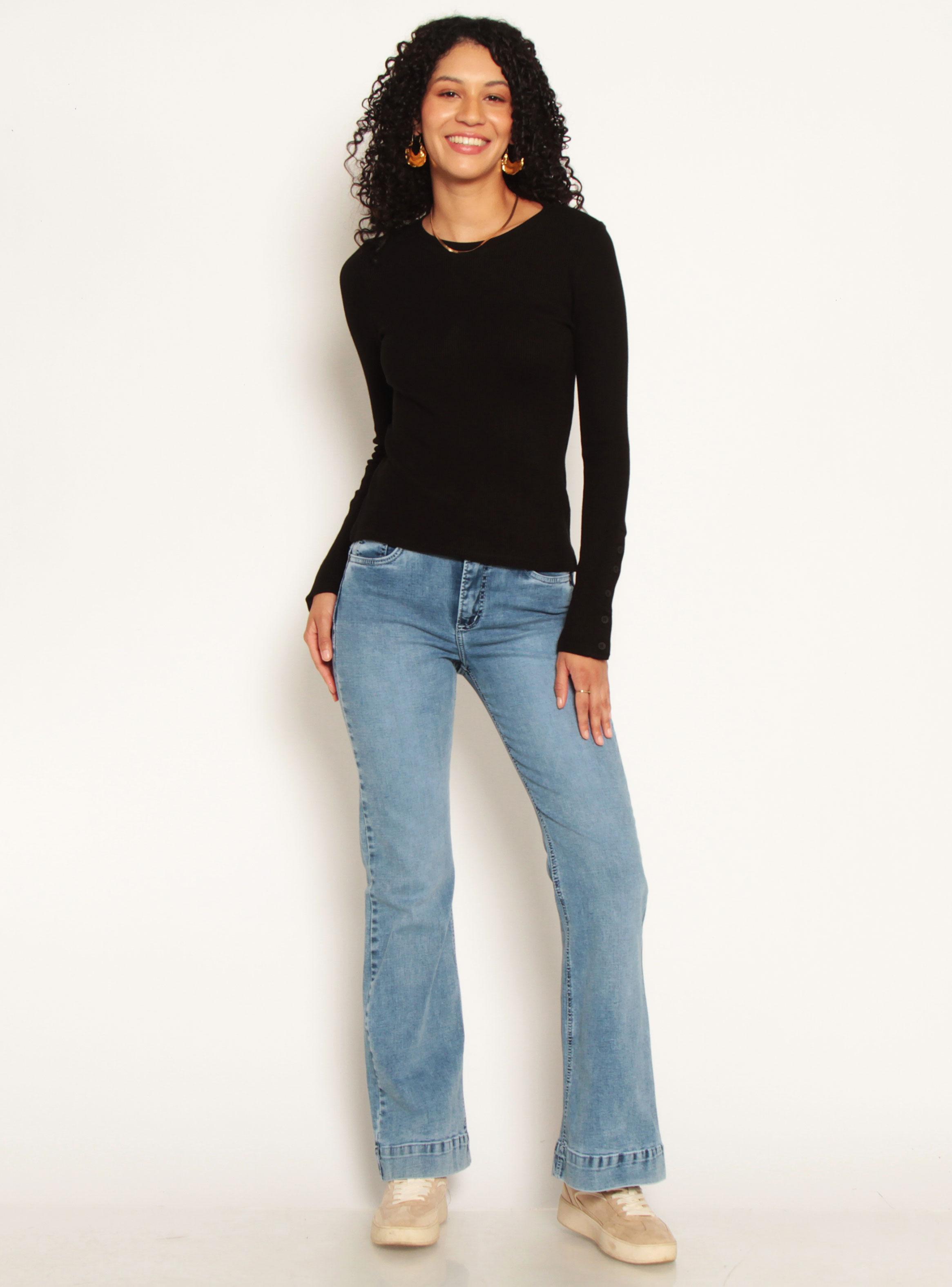 Polera Manga Larga Escote Redondo-3