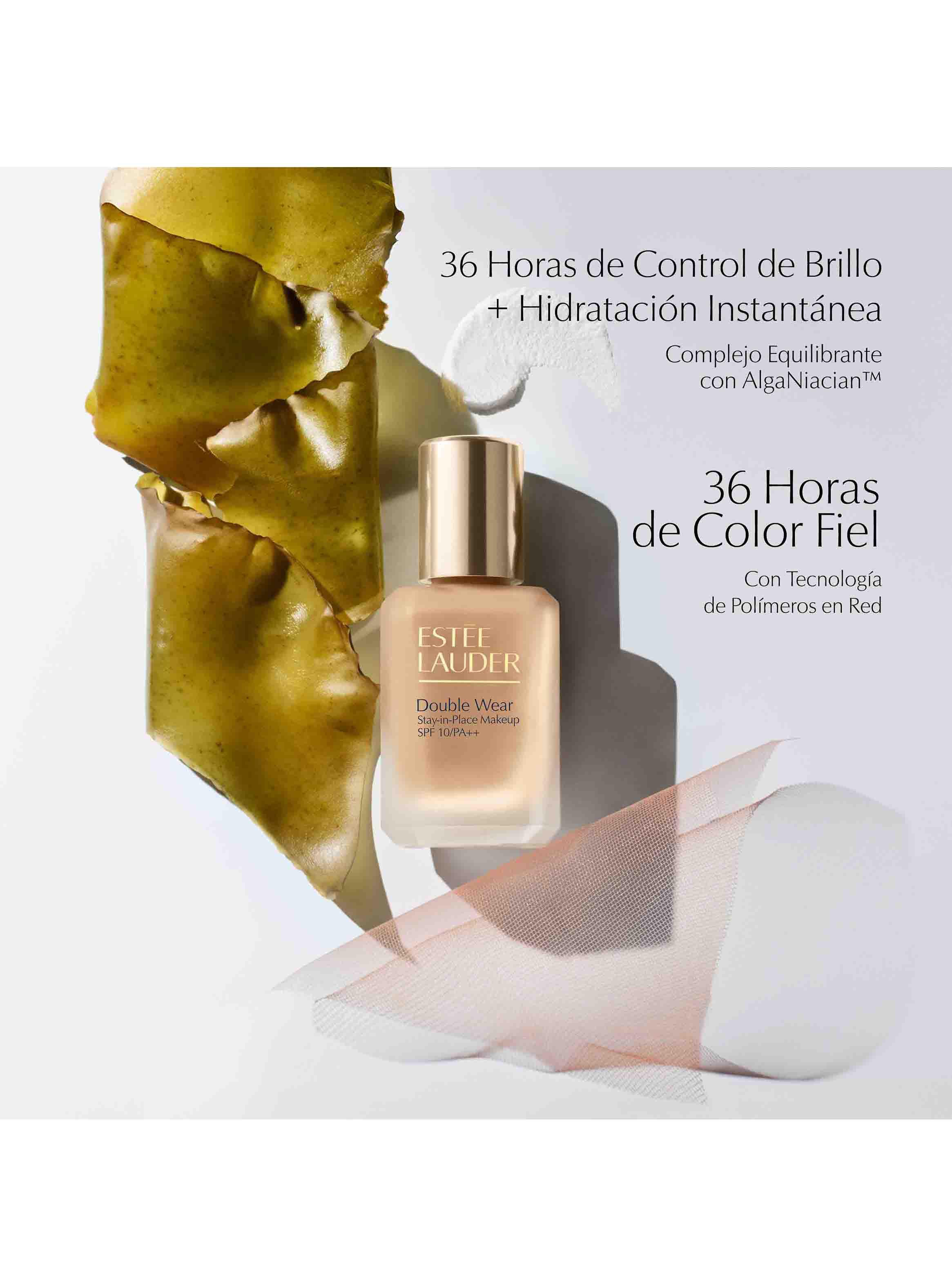 Base de Maquillaje Double Wear Stay-in-Place 2C1 Pure Beige-3