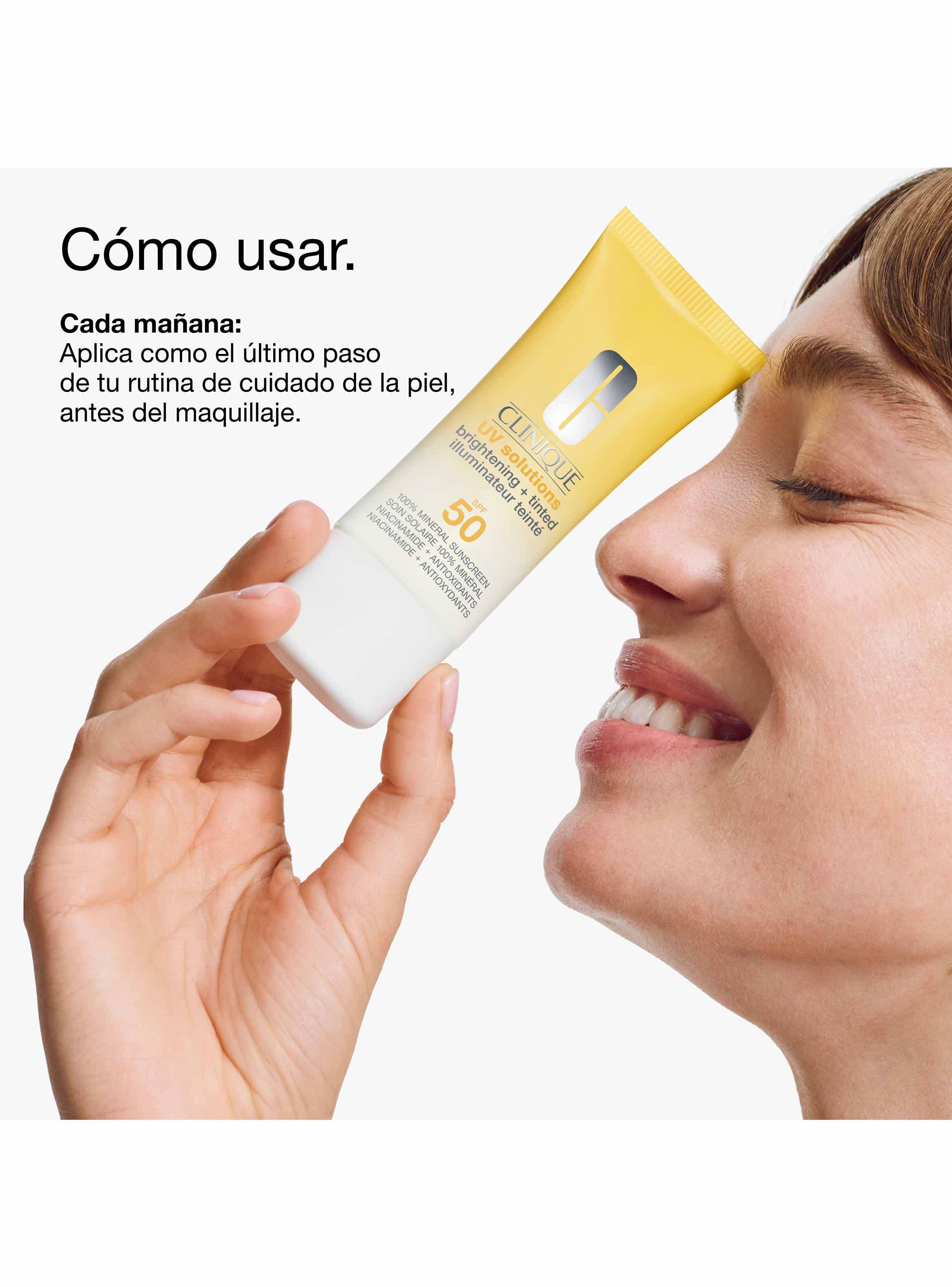 UV Solutions Brightening + Tinted Sunscreen SPF50 Light 40ml-4