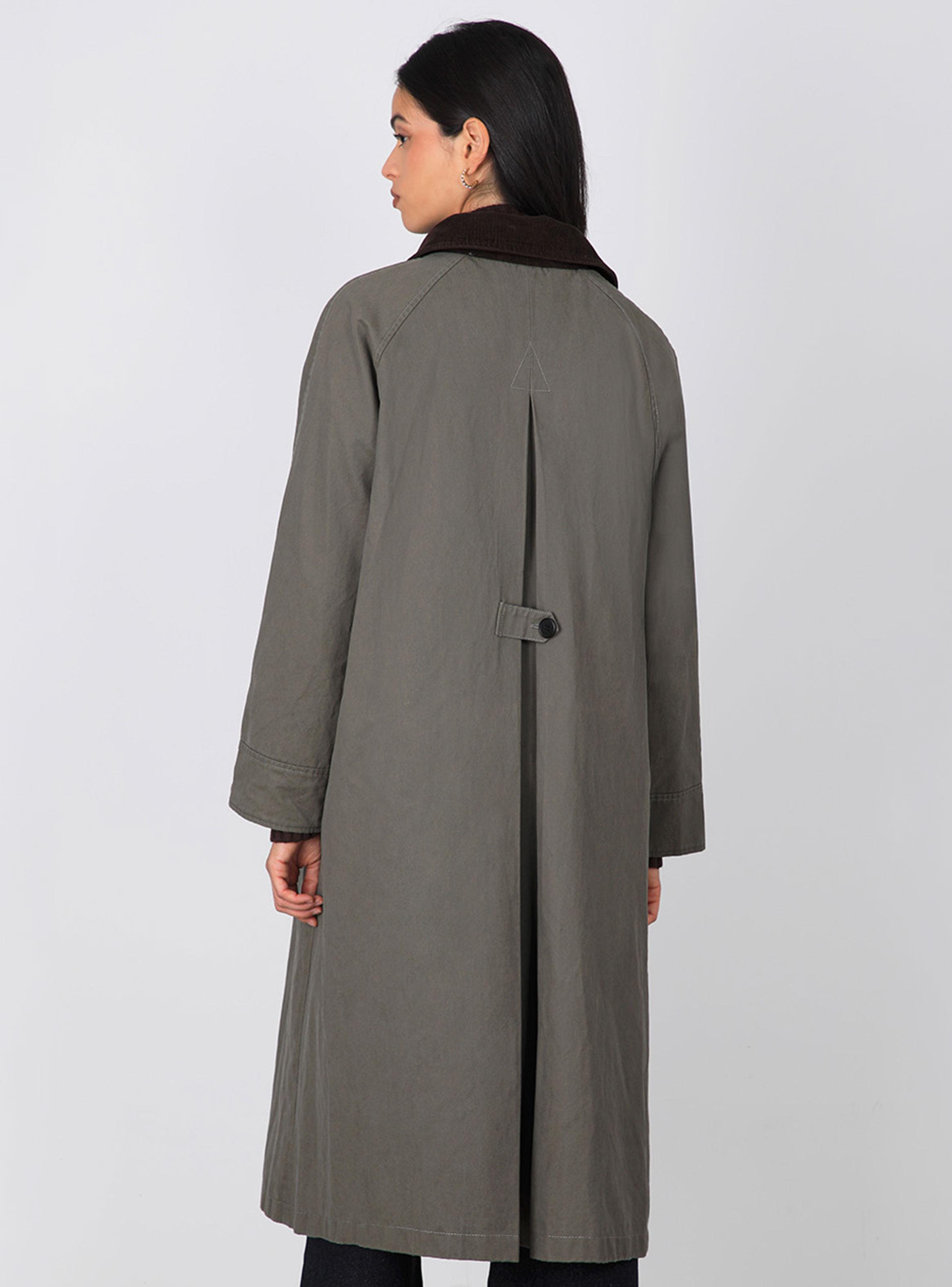 Chaqueta Encerada Larga-2