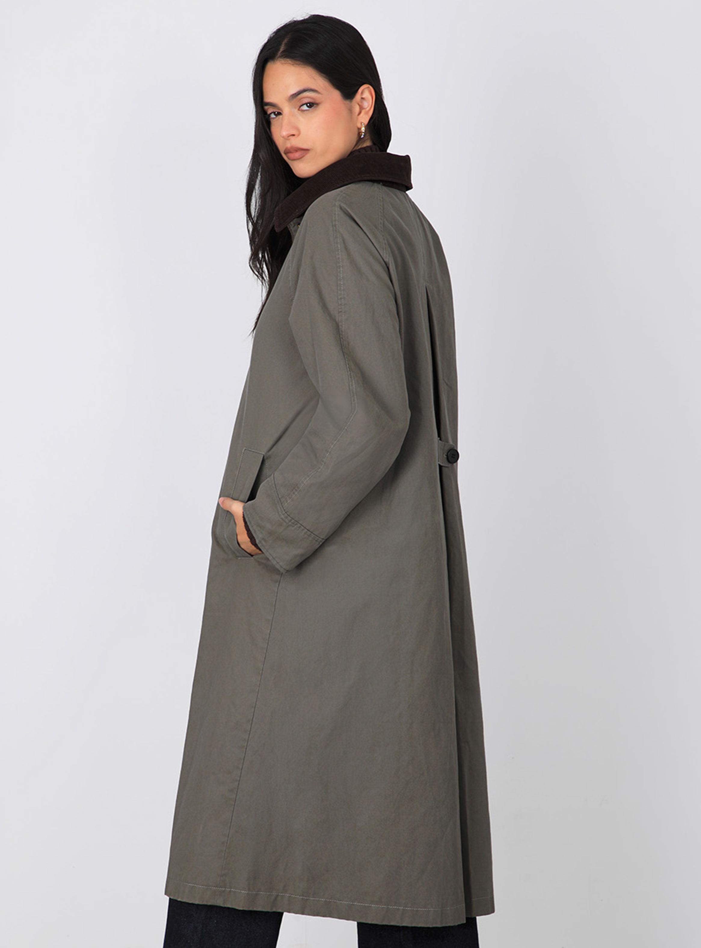 Chaqueta Encerada Larga-3