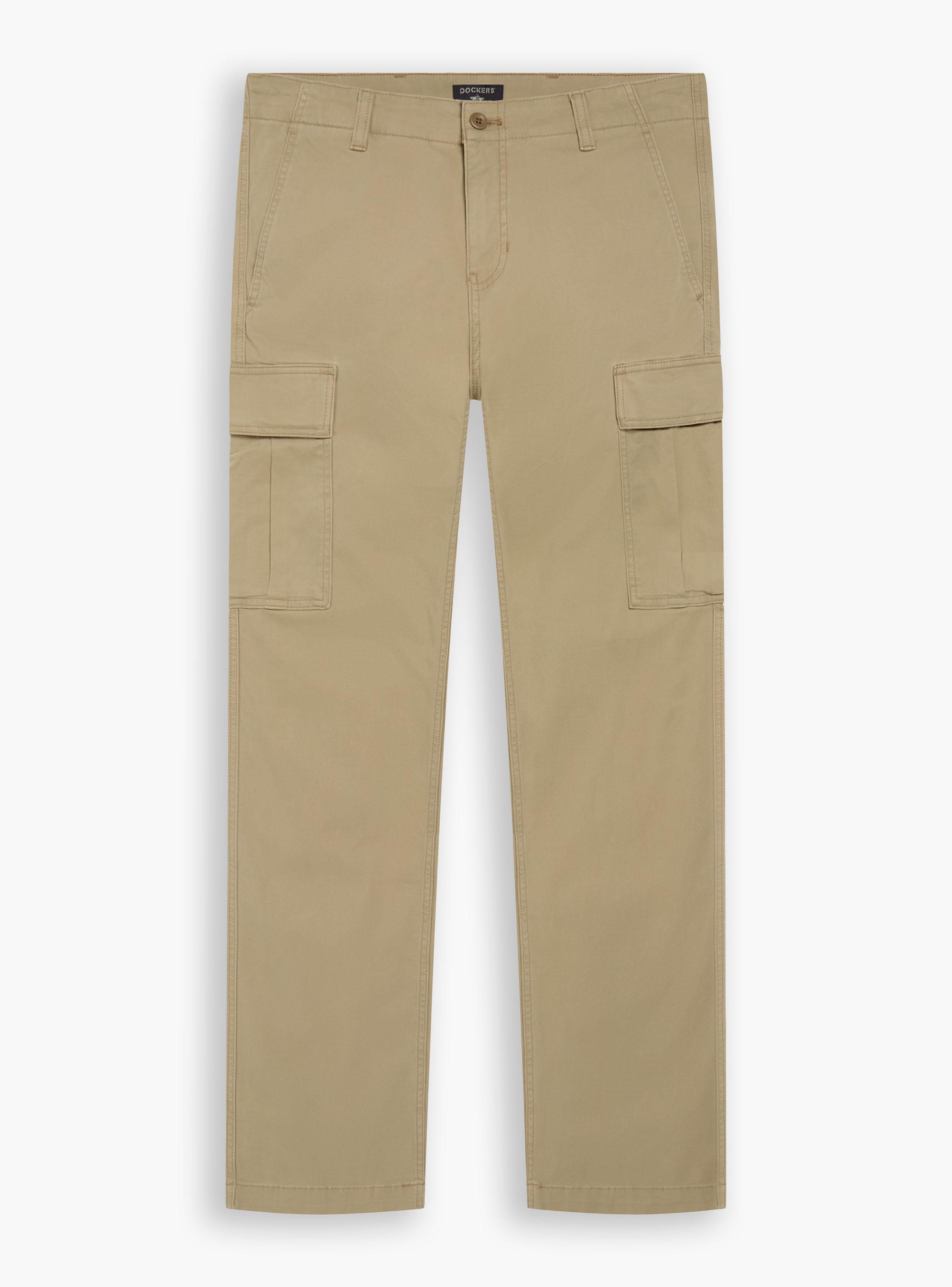 Pantalón Cargo Tiro Medio-3