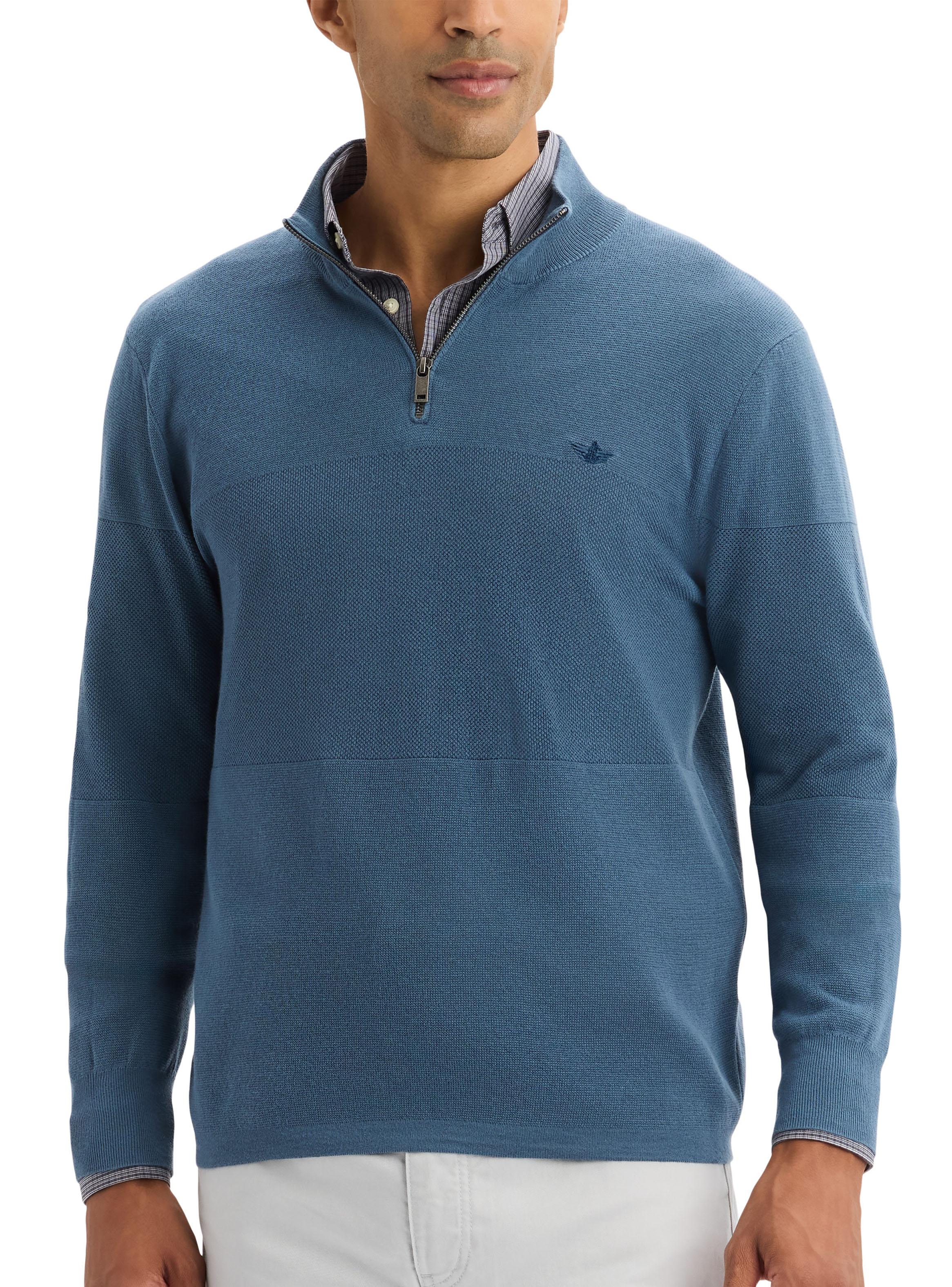 Sweater Regular Fit Casual Halfzip-0