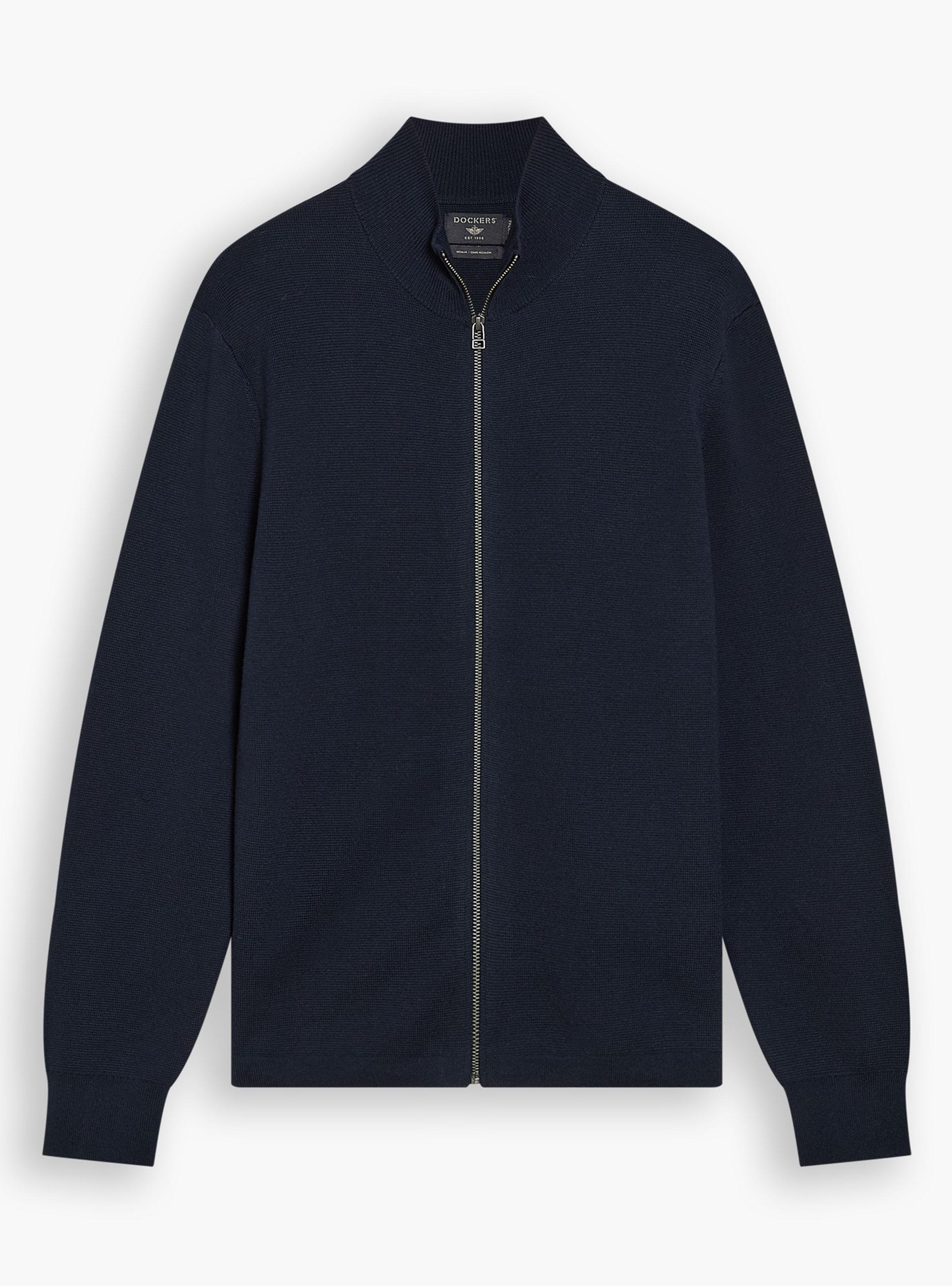 Sweater Liso Fullzip Casual-2