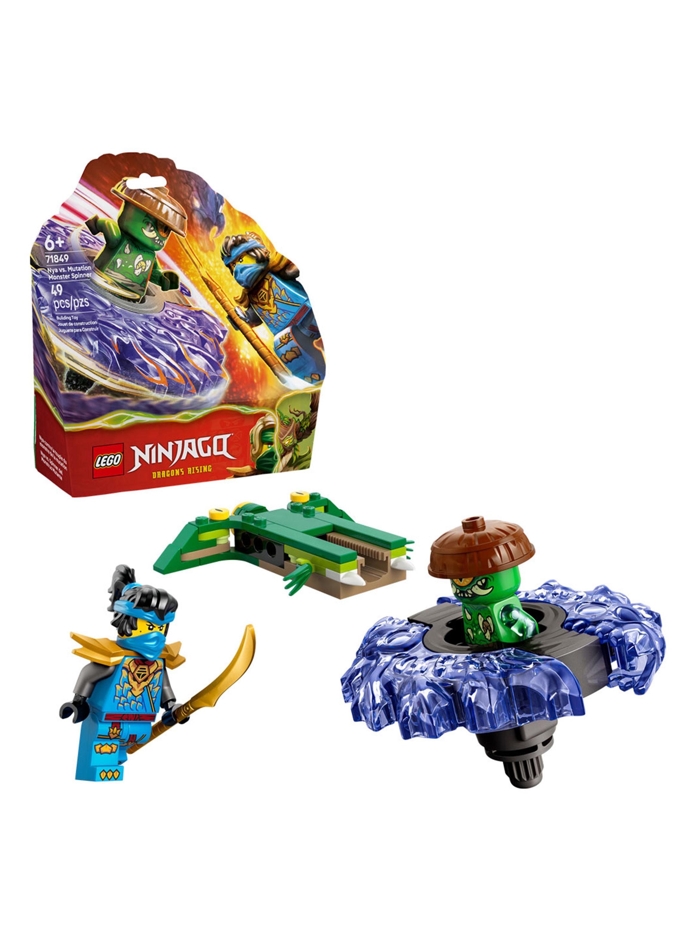 Lego Nya Vs Spinner del Monstruo Mutante Ninjago-3