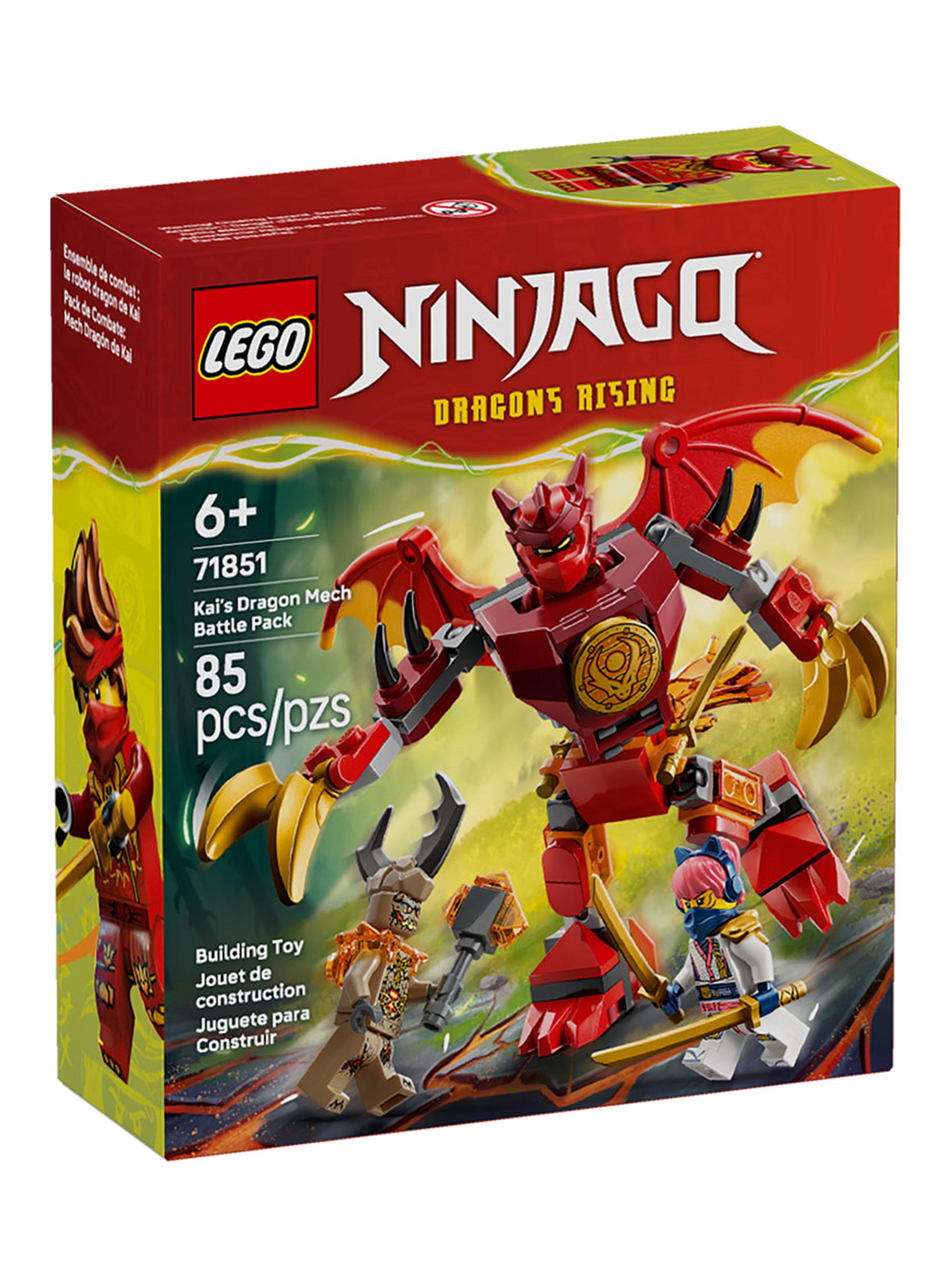 Lego Pack de Combate: Mech Dragón de Kai Ninjago-0