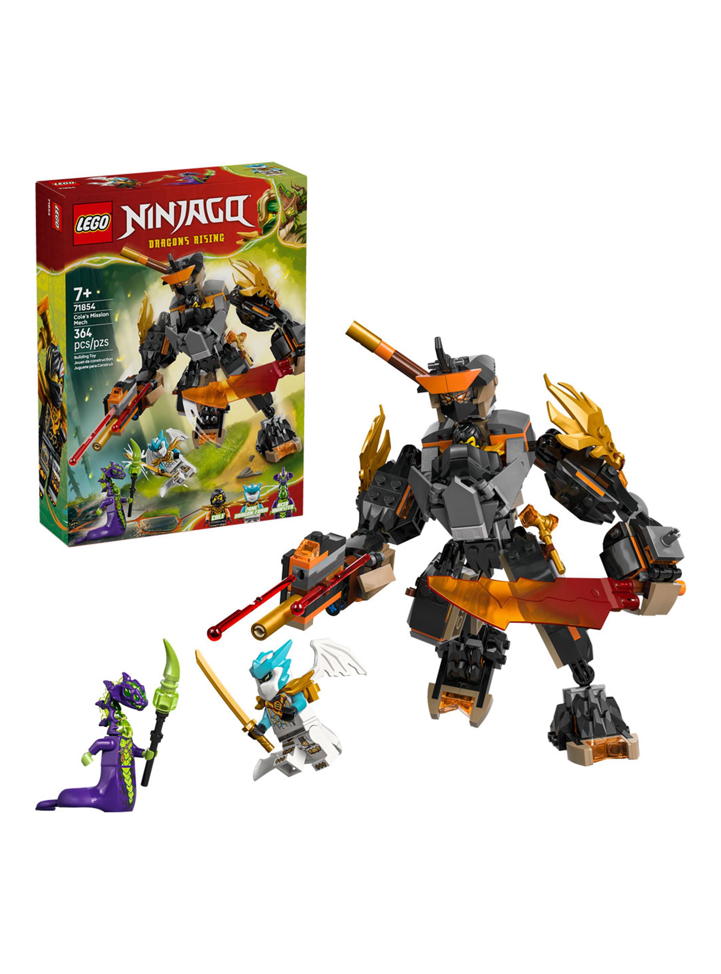 Lego Mech de Misión de Cole y Zane Dragón Ninjago-3