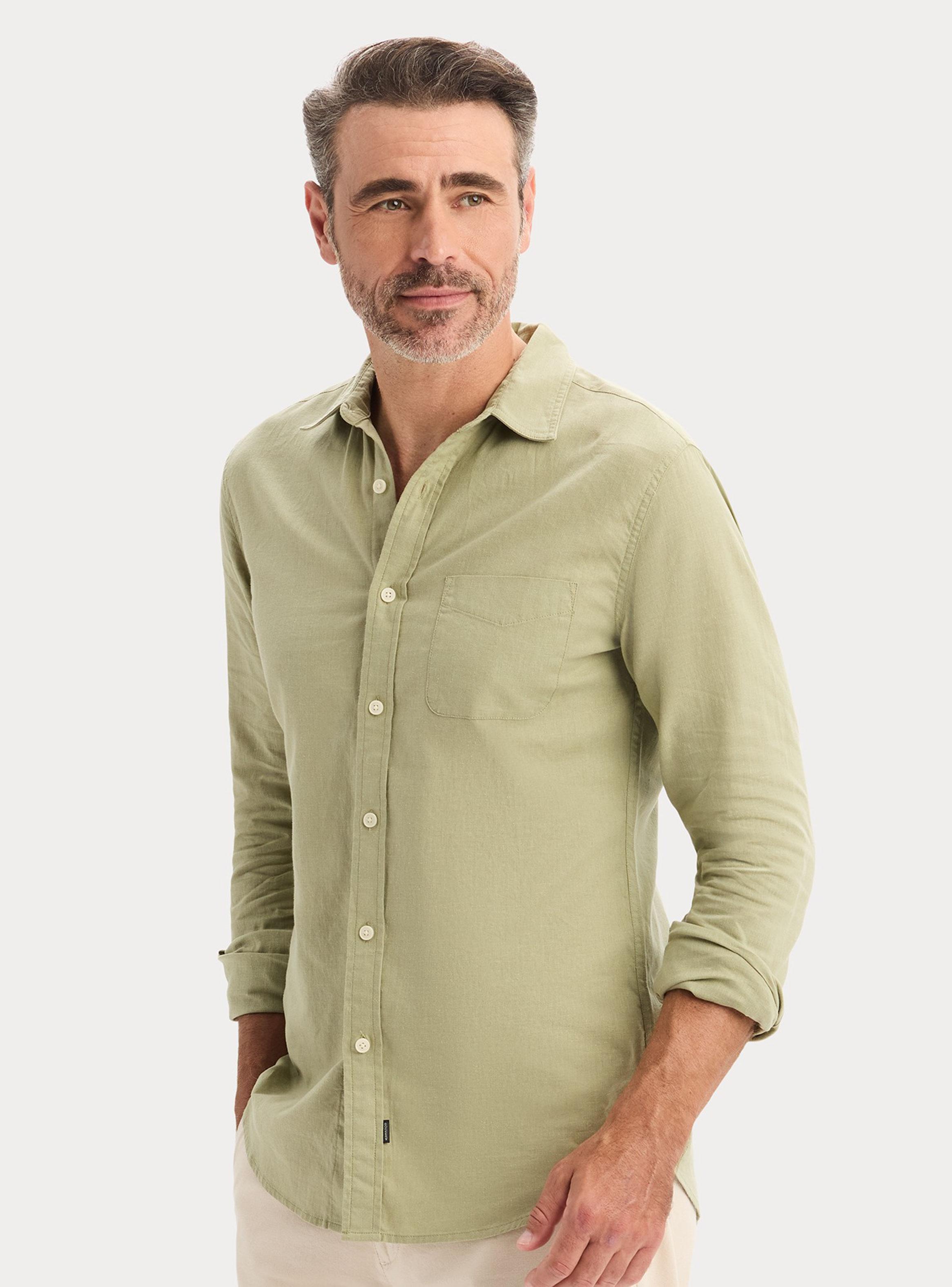 Camisa Manga Larga Slim Fit Original-3