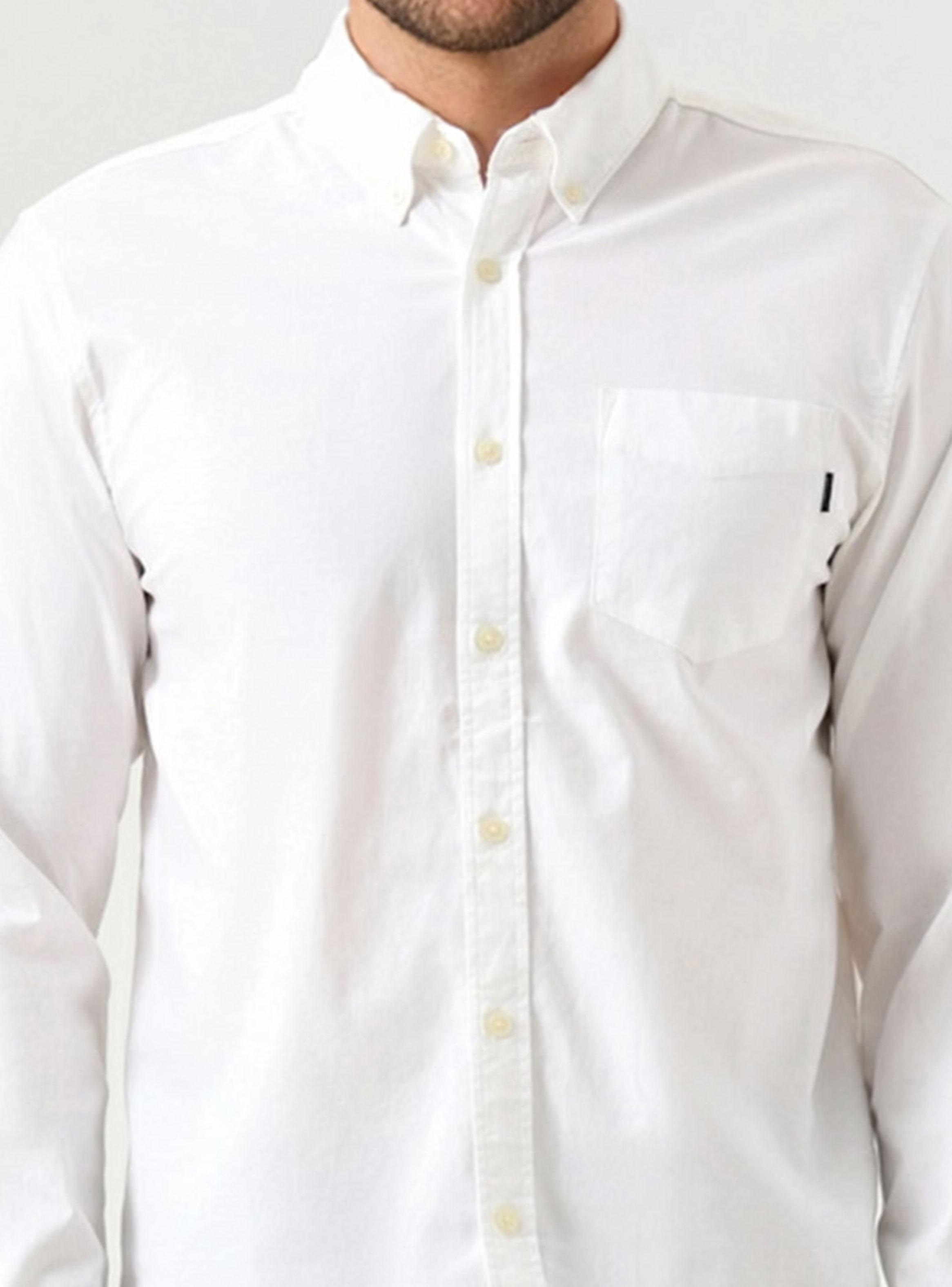 Camisa Manga Larga Regular con Botones-3