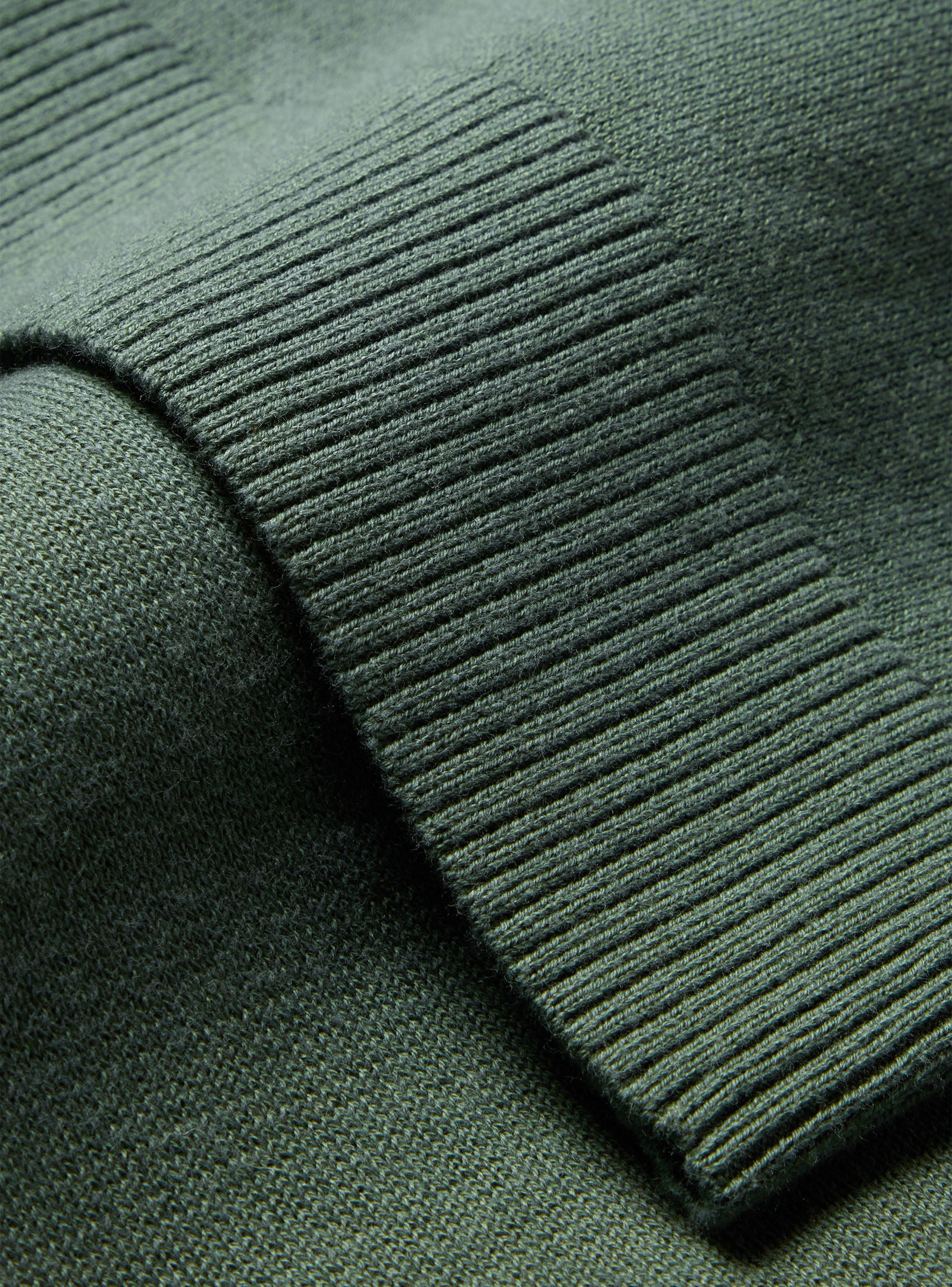 Sweater Casual Cuello V Unicolor-3