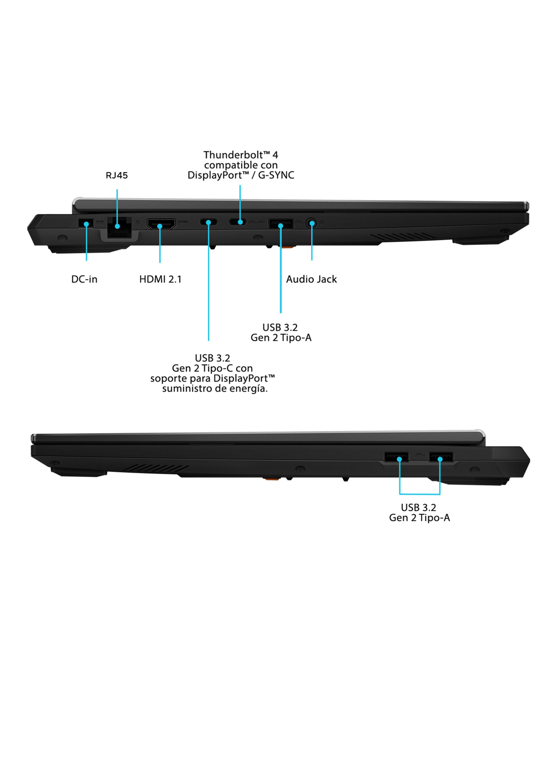 Notebook Gamer TUF F16 FX608 Intel Core i7 RTX 5050 16GB RAM 512GB SSD 16'' FHD 165Hz-7