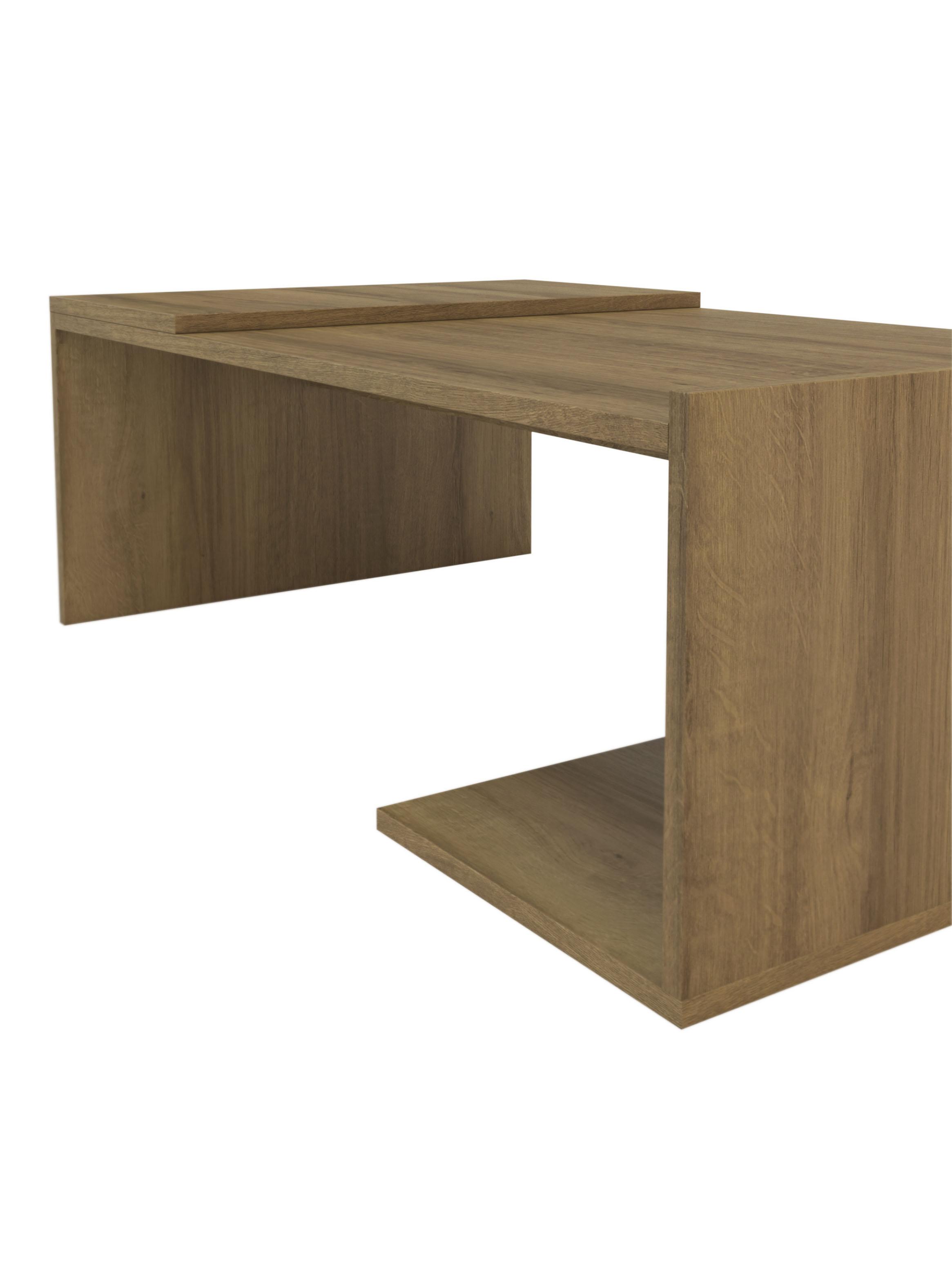 Mesa de Centro Torino 89.5x54x31 cm Nogal-6
