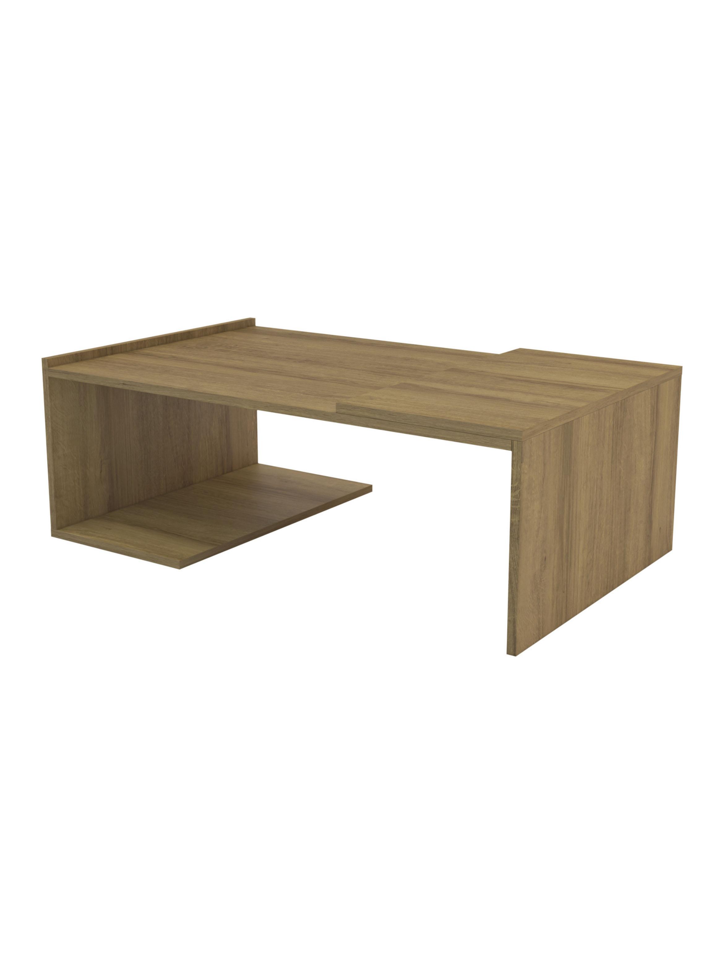 Mesa de Centro Torino 89.5x54x31 cm Nogal-4