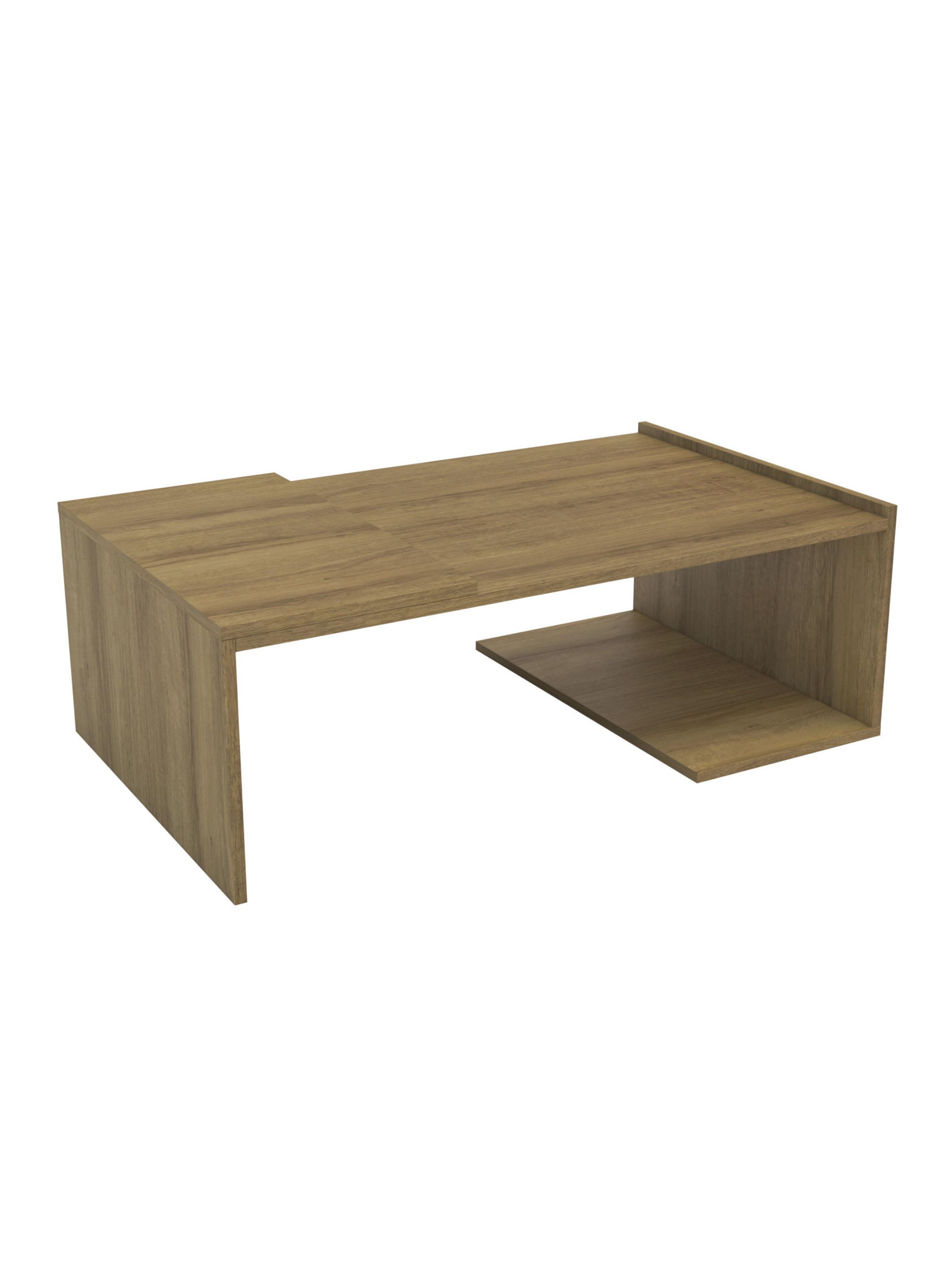 Mesa de Centro Torino 89.5x54x31 cm Nogal-3