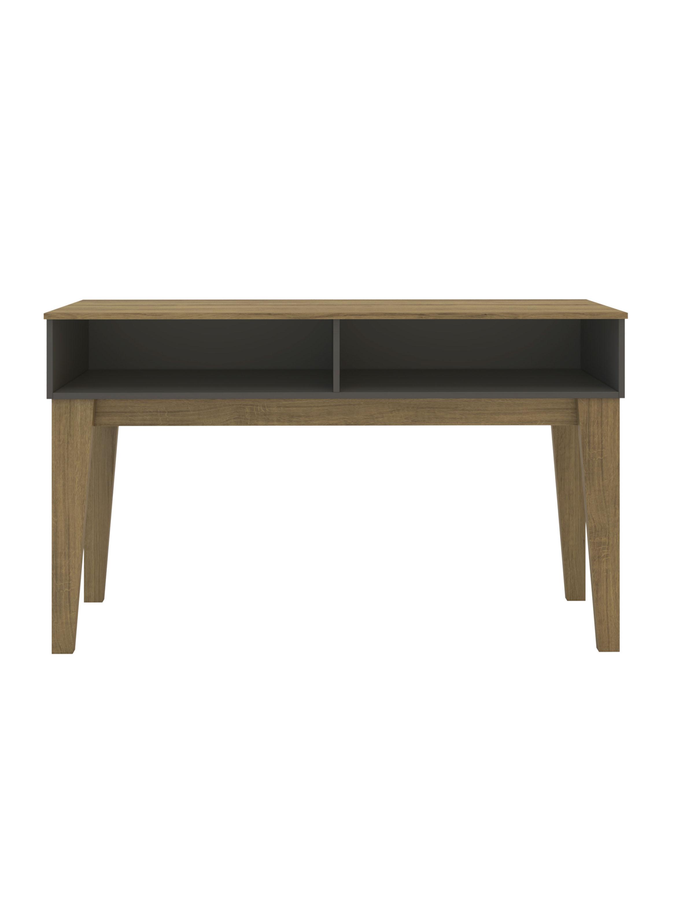 Arrimo Isis 136x38.5x80.5 cm Café y Grafito-4