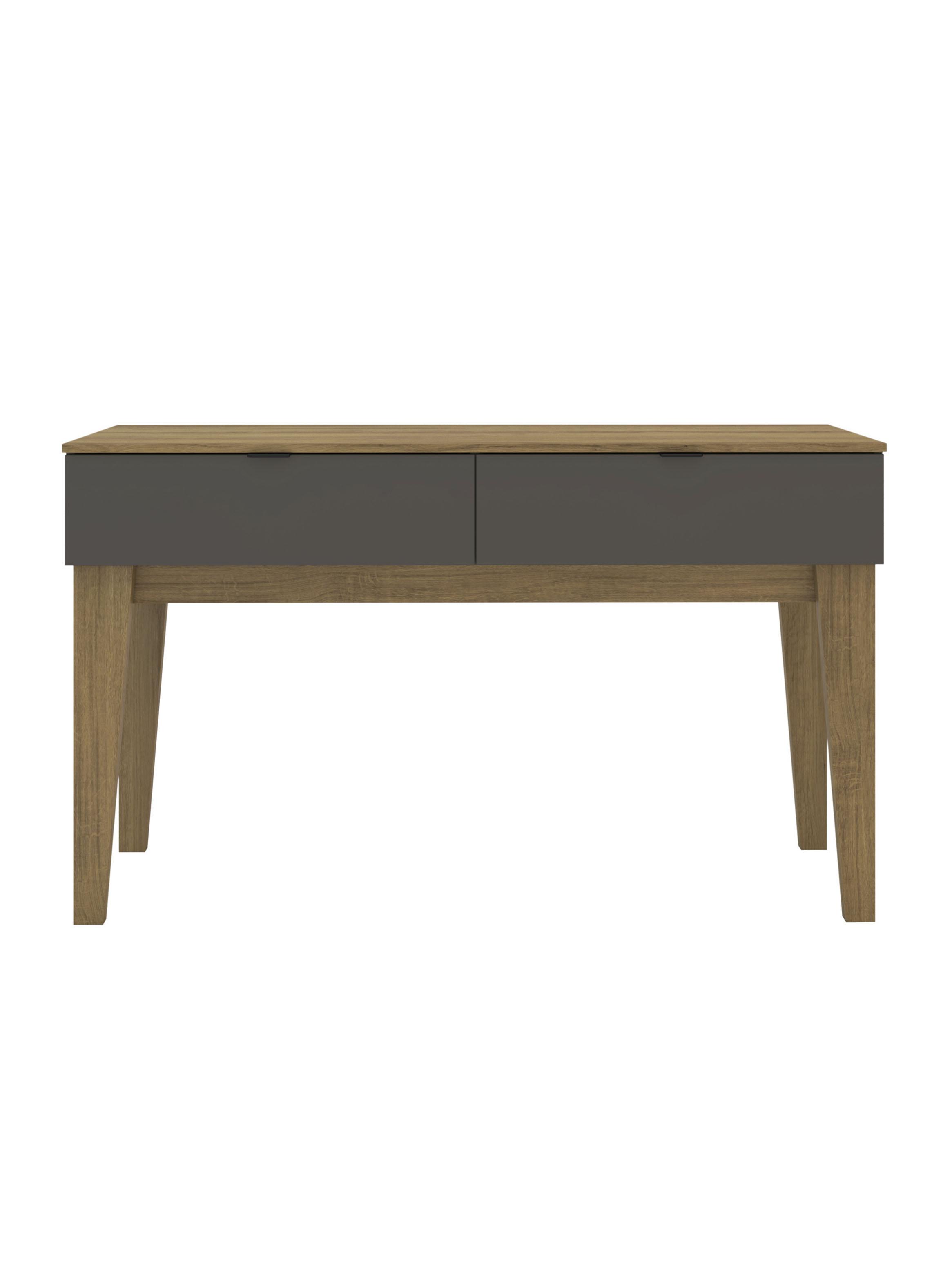 Arrimo Isis 136x38.5x80.5 cm Café y Grafito-2