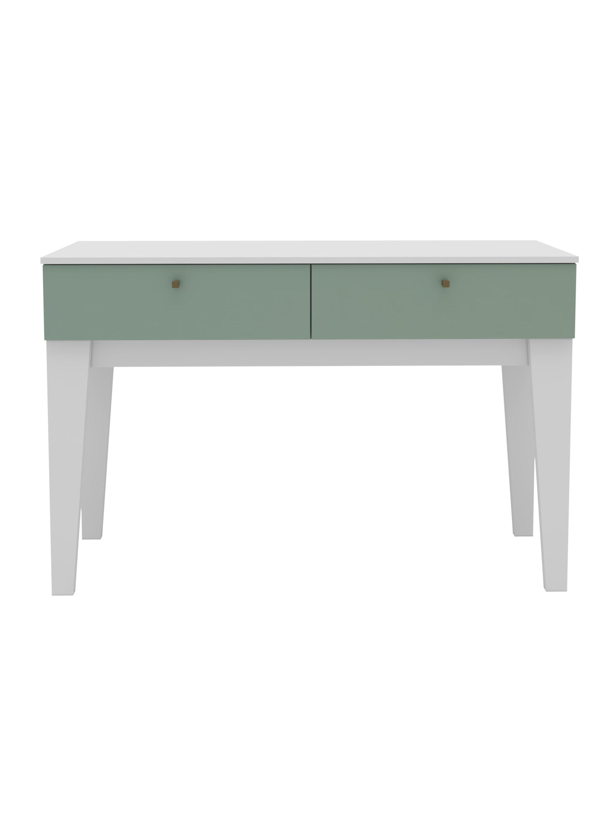 Arrimo Veneza 120x38.5x79 cm Blanco y Verde-2