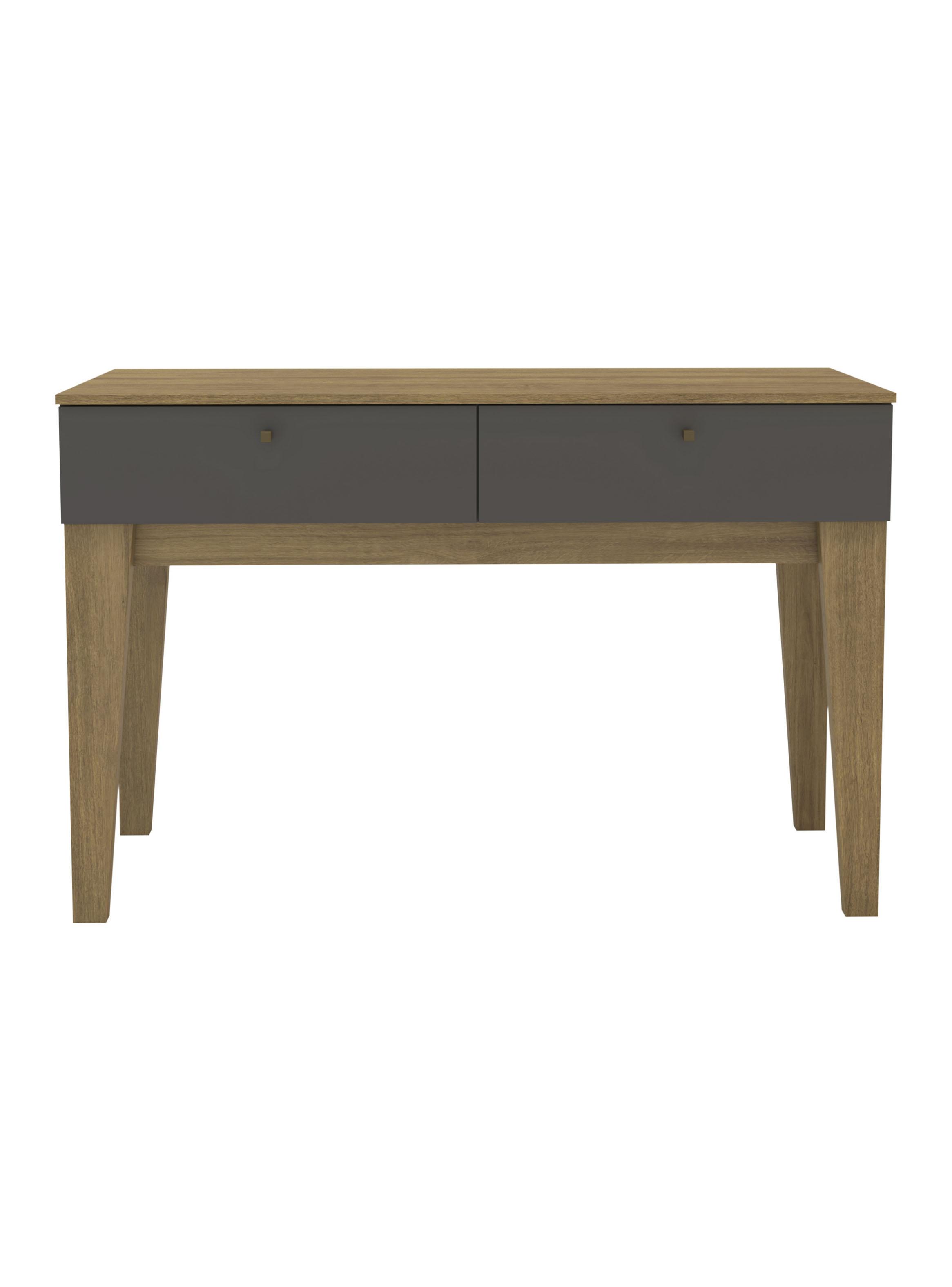 Arrimo Veneza 120x38.5x79 cm Nogal y Grafito-2