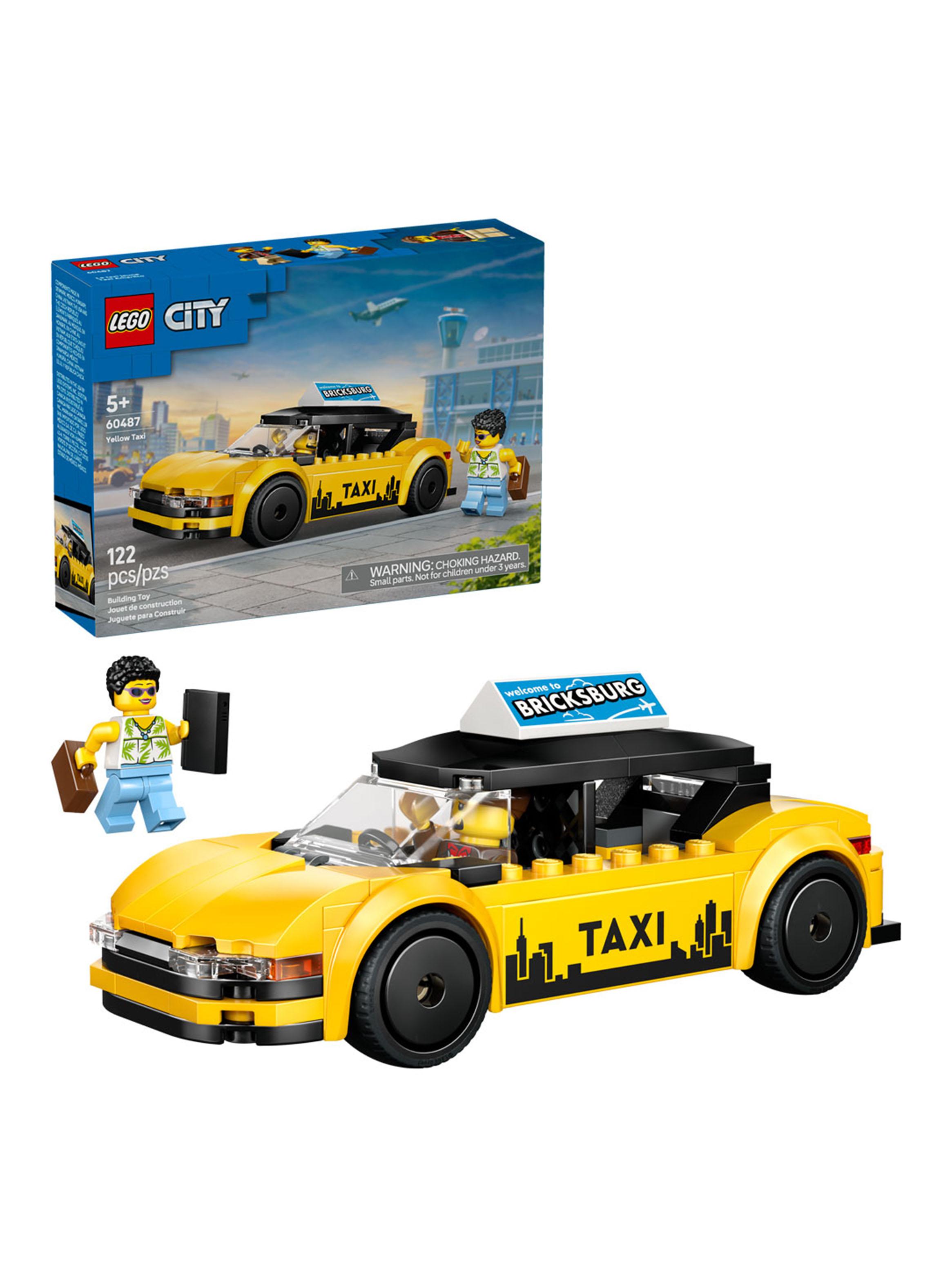 Lego Taxi Amarillo City 122 Piezas-3
